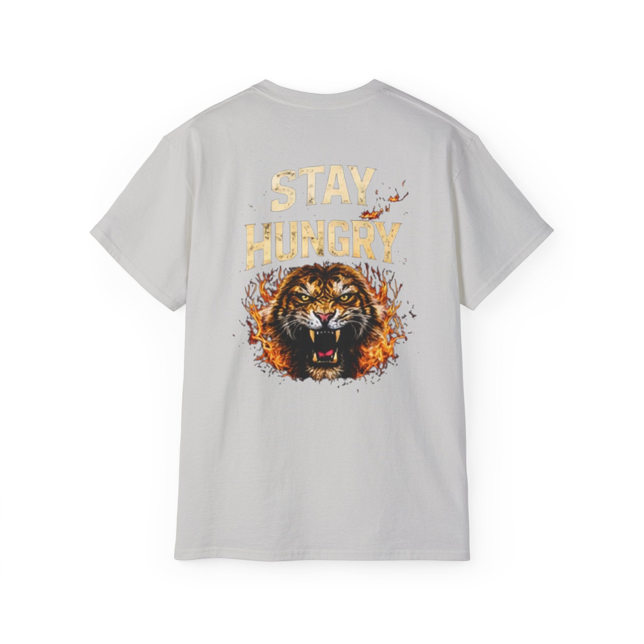 Stay Hungry Lion T-Shirt — Motivational Graphic Tee
