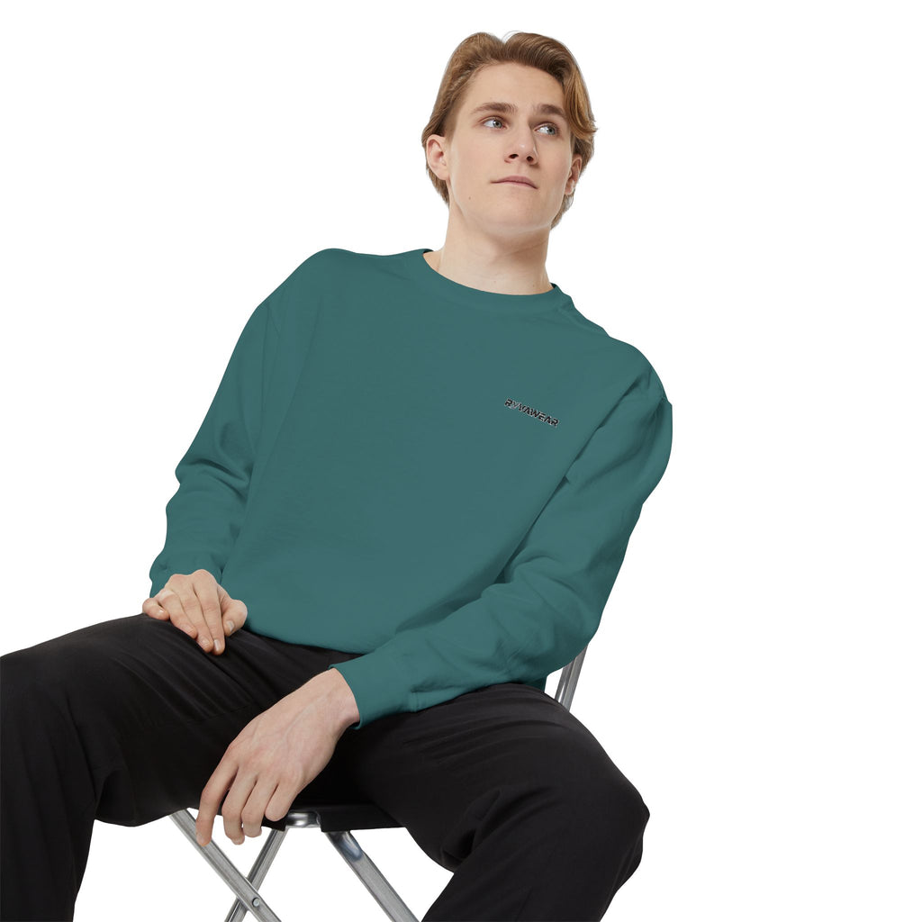 Minimalist Sweatshirt with Tiny Chest Graphic