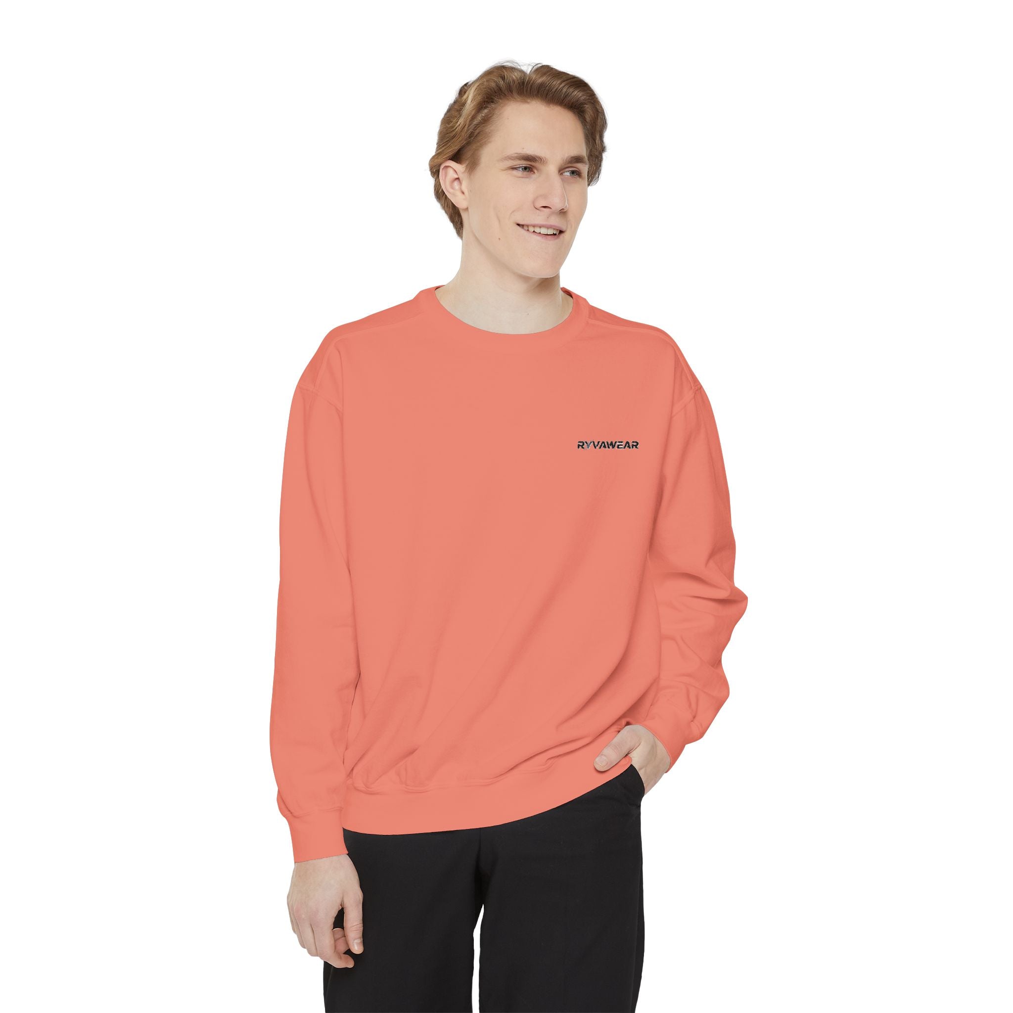 Minimalist Sweatshirt with Tiny Chest Graphic
