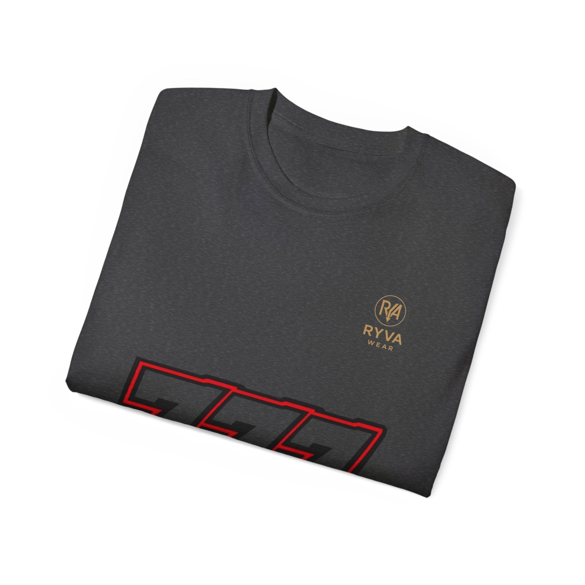 777 Graphic Tee — Lucky Slot Machine Number T-Shirt