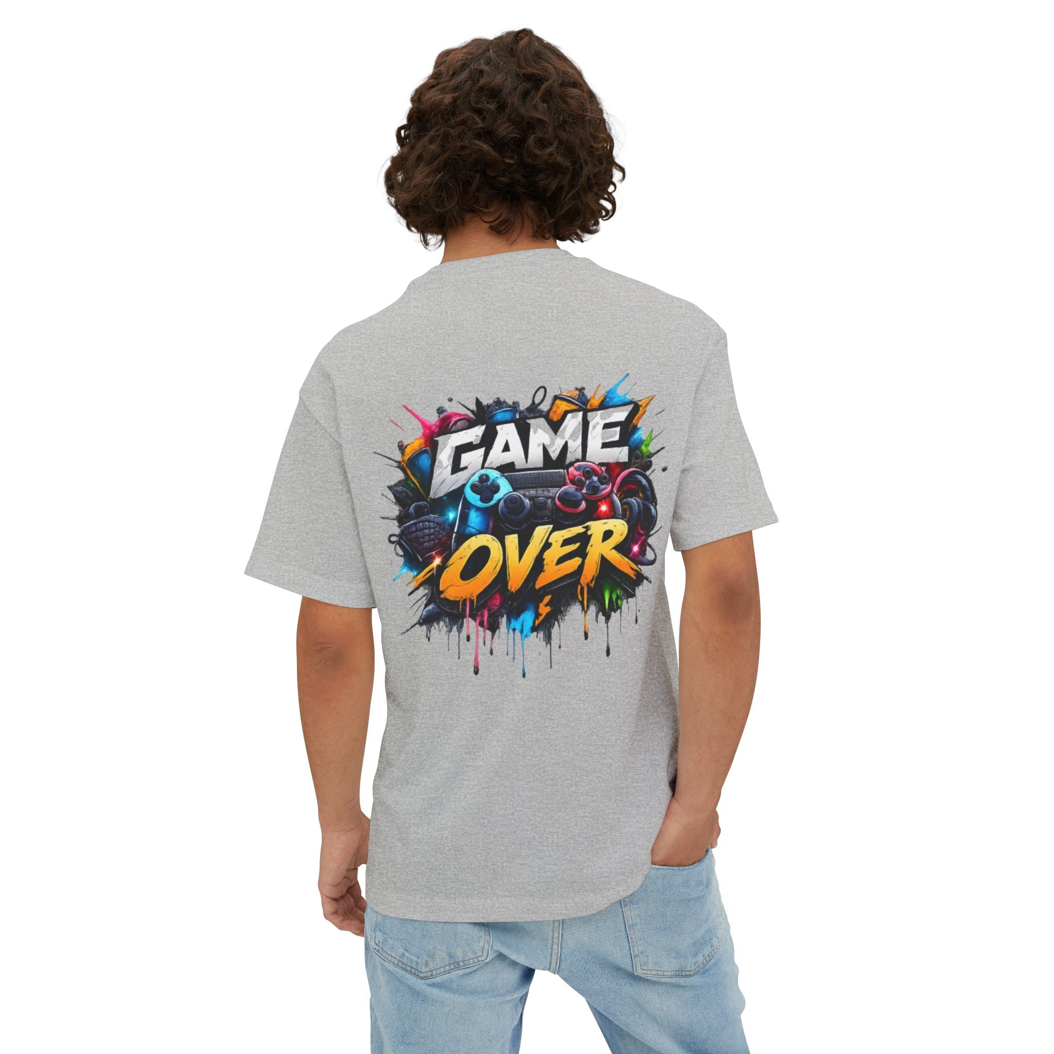 Game Over Graphic Tee — Gamer Retro Streetwear T‑Shirt