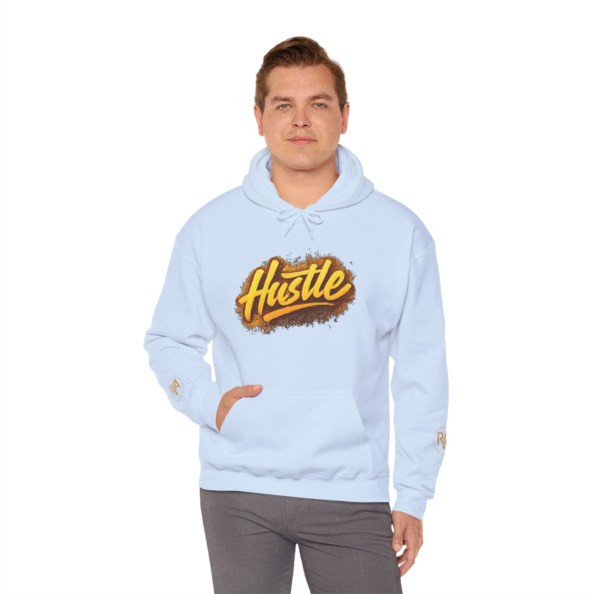 Hustle Graphic Hoodie — Motivational Streetwear Pullover