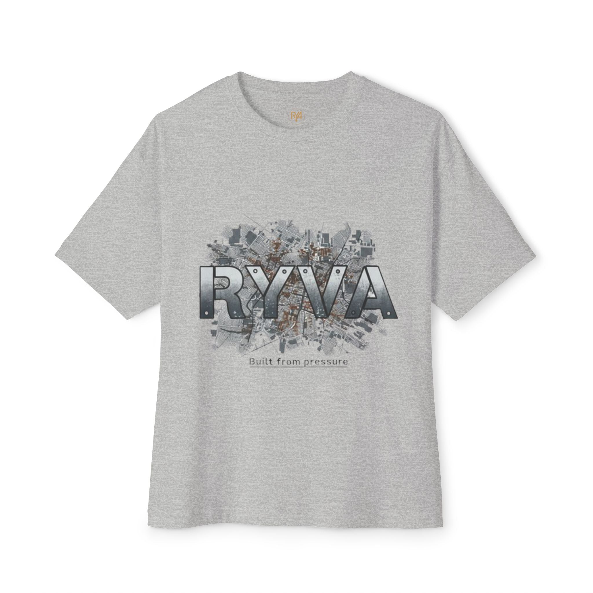 RYVA Graphic Tee — Urban Monochrome Logo Shirt