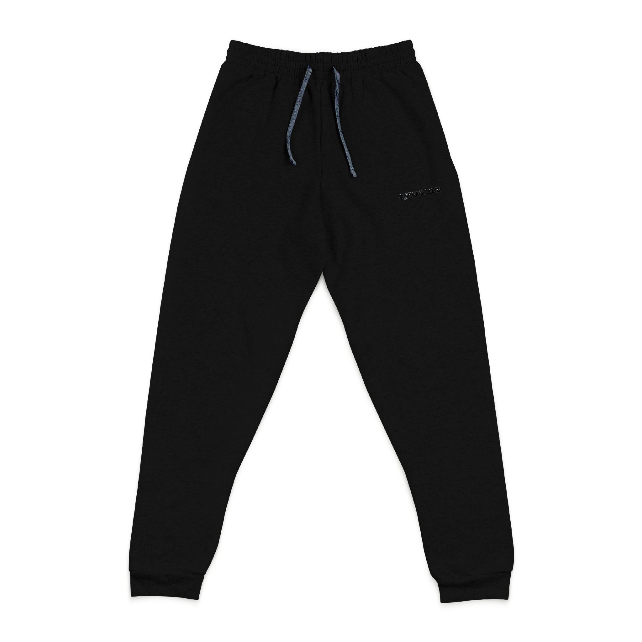 Embroidered Patch Joggers – Minimal Logo Comfort Sweatpants
