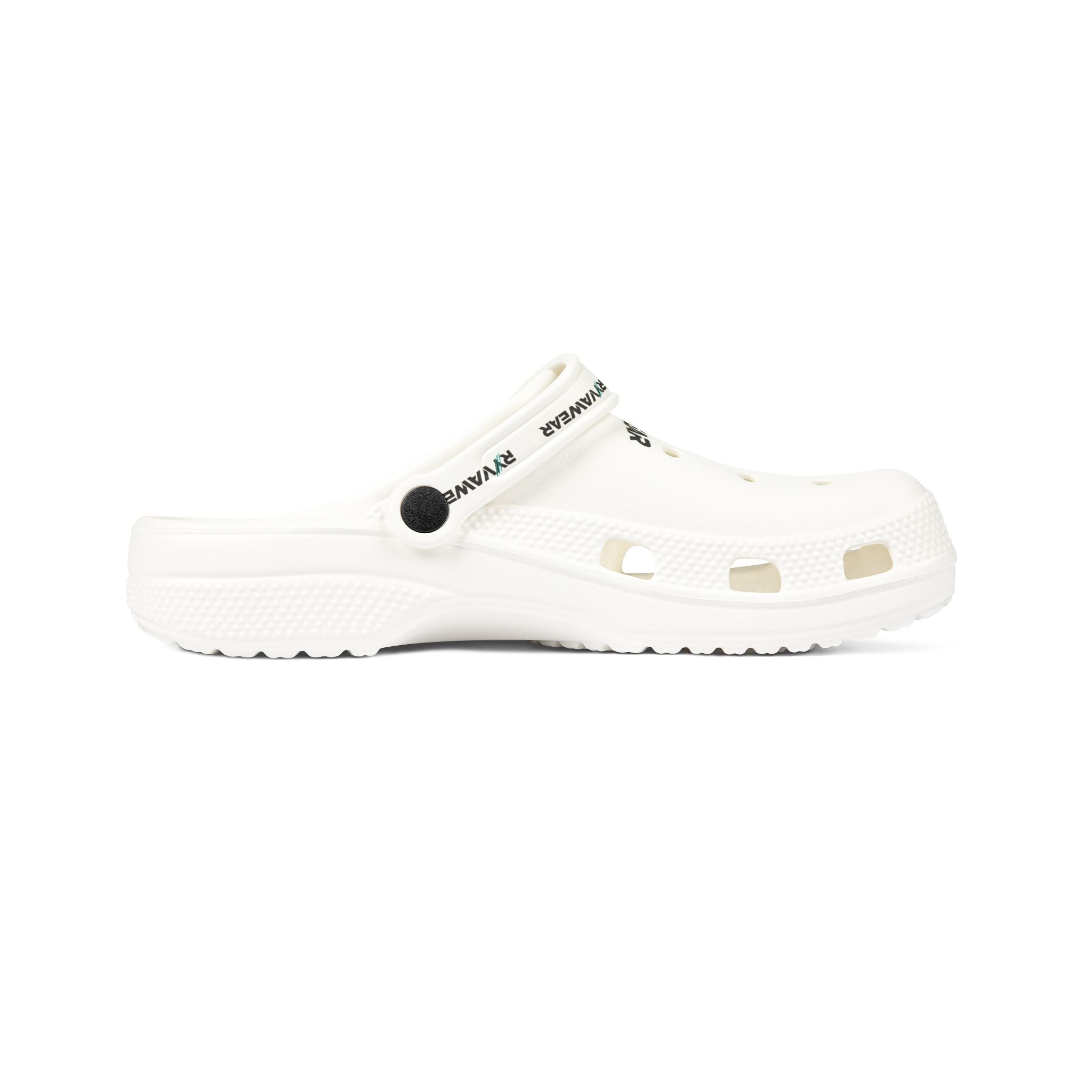 White EVA Foam Clogs — Lightweight Waterproof Foam Rubber Shoes