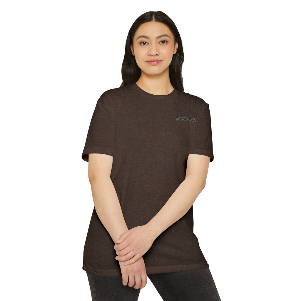 Minimal 'RYVAWEAR' Logo T-Shirt — Casual Unisex Tee