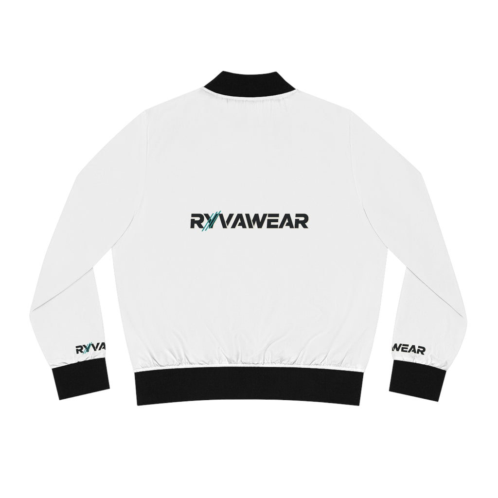 Bomber Jacket — RYVAWEAR Logo Women's Zip-Up Jacket