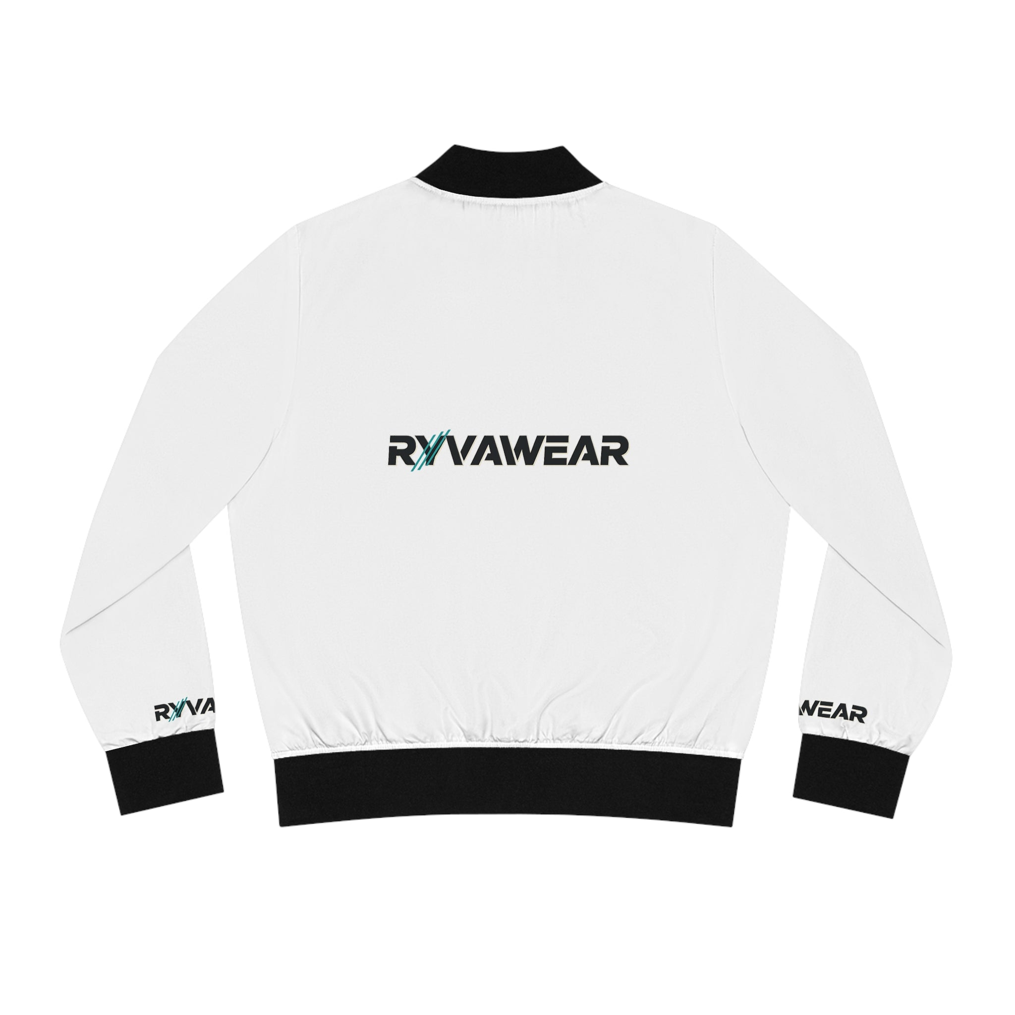 Bomber Jacket — RYVAWEAR Logo Women's Zip-Up Jacket