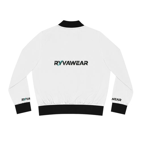 Bomber Jacket — RYVAWEAR Logo Women's Zip-Up Jacket