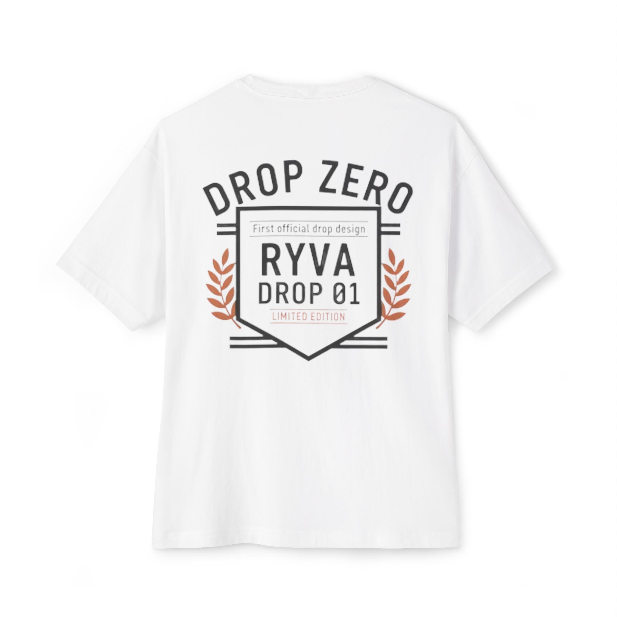 Drop Zero Ryva Graphic Tee — Oversized Boxy T-Shirt