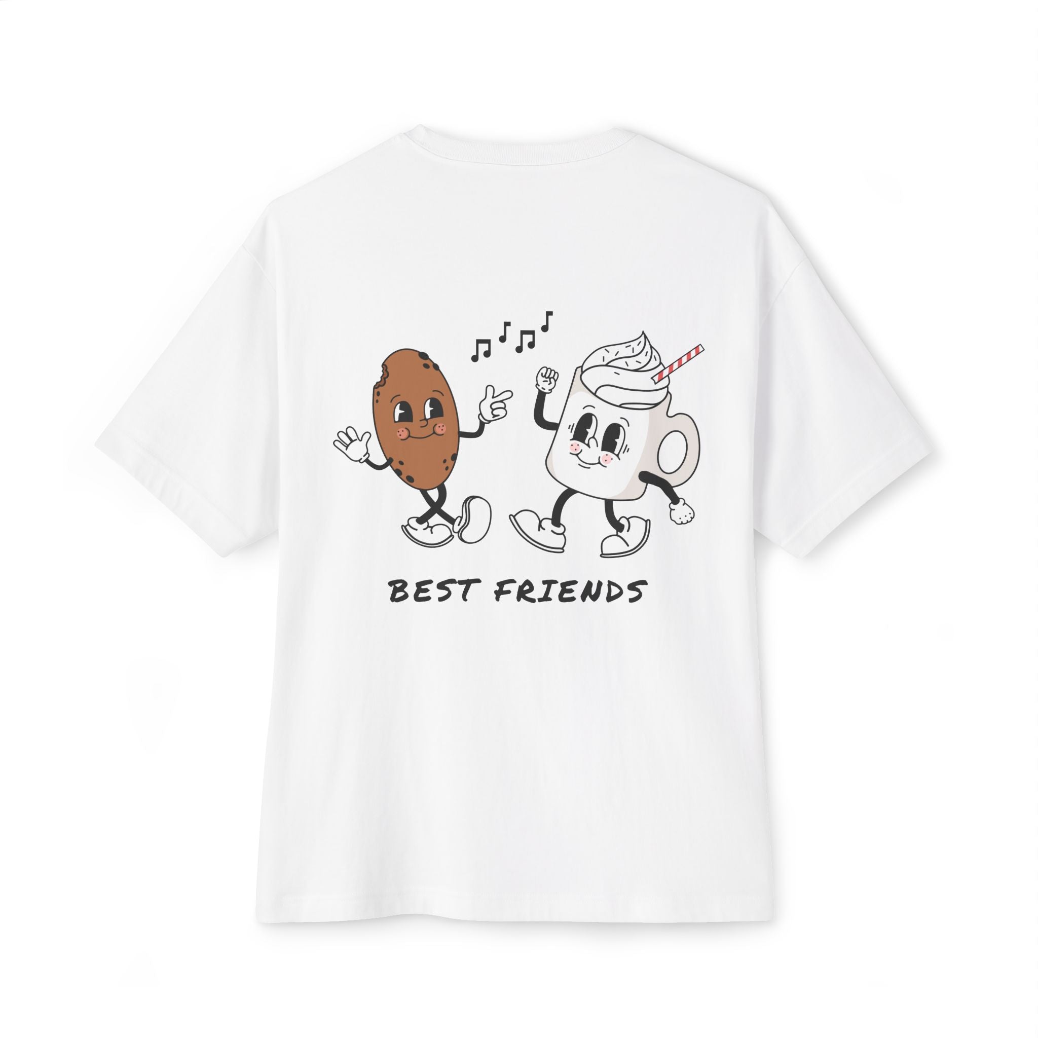 Best Friends Coffee & Donut Tee