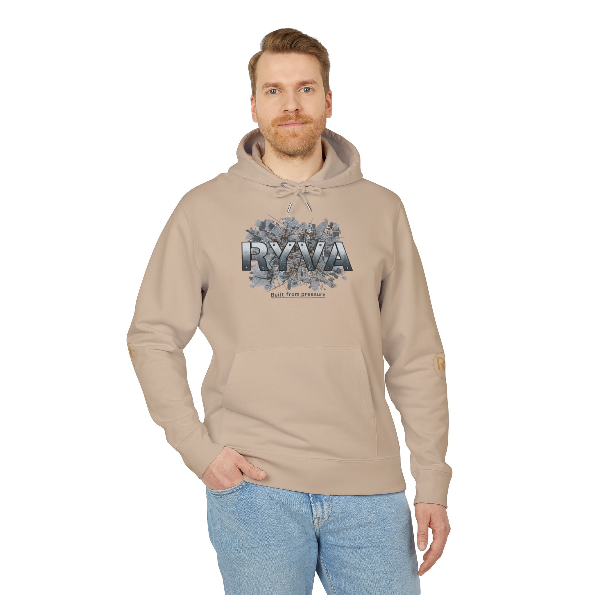 RVVA Scenic Logo Hoodie — Vintage Nature Graphic Pullover