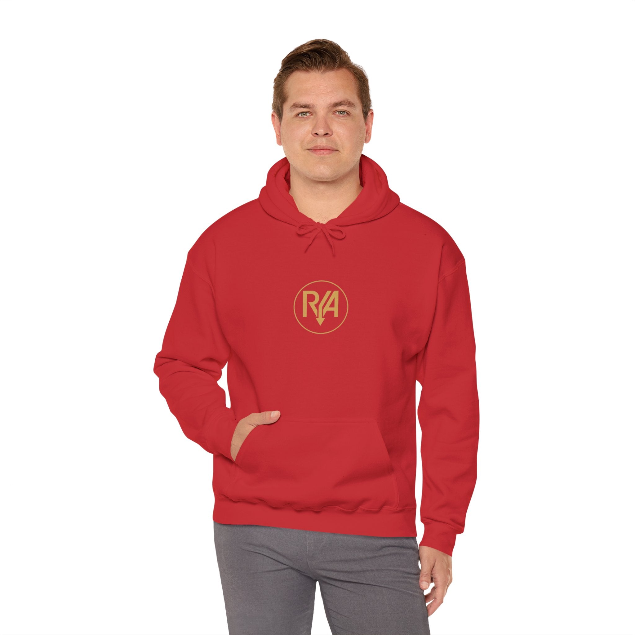 Lion "Stay Hungry" Hoodie – Motivational Graphic Pullover