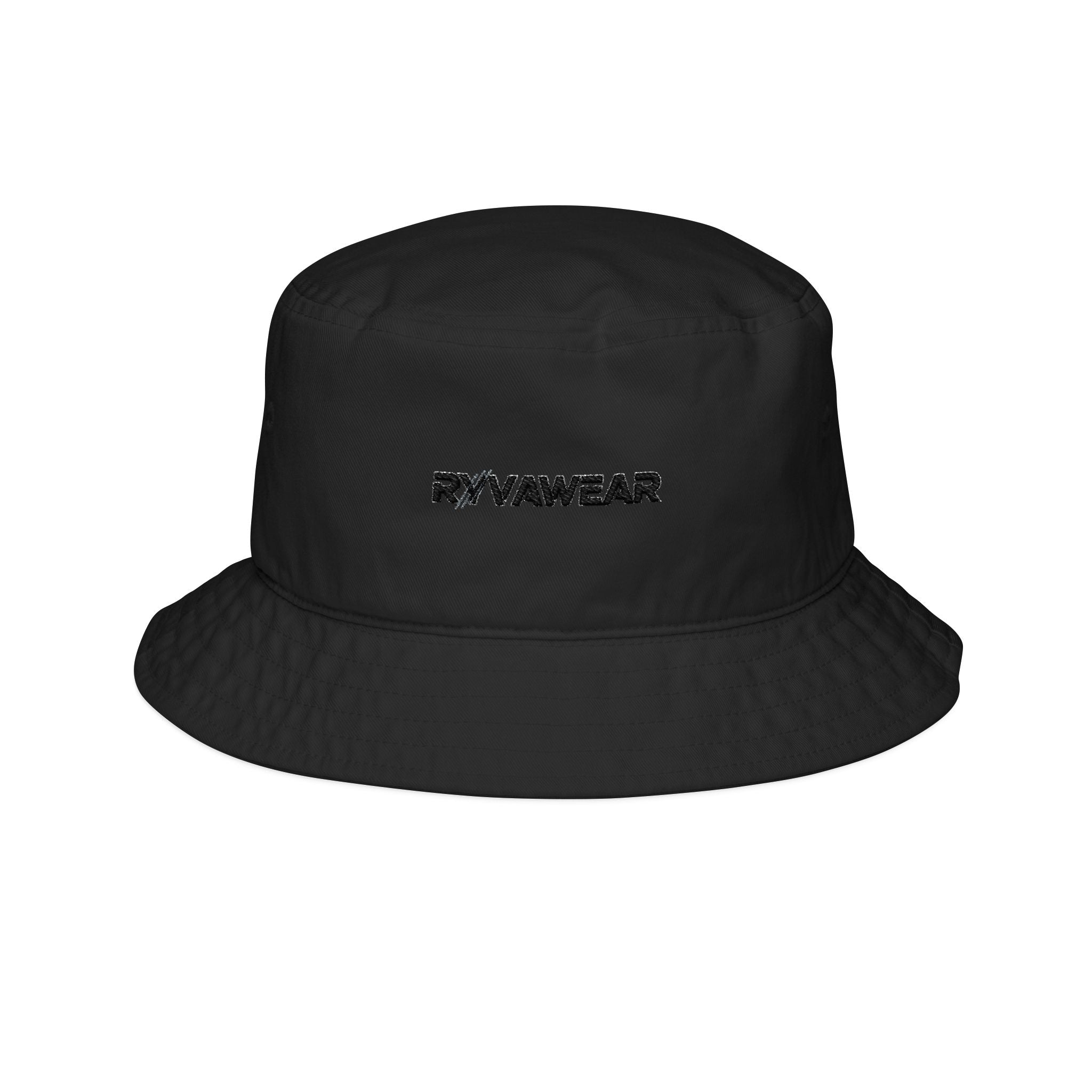 RYVAWEAR Embroidered Bucket Hat — Minimal Logo Streetwear