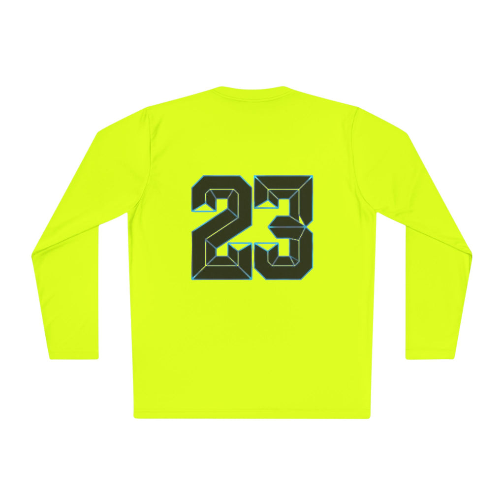 23 Geometric Number Long Sleeve Tee