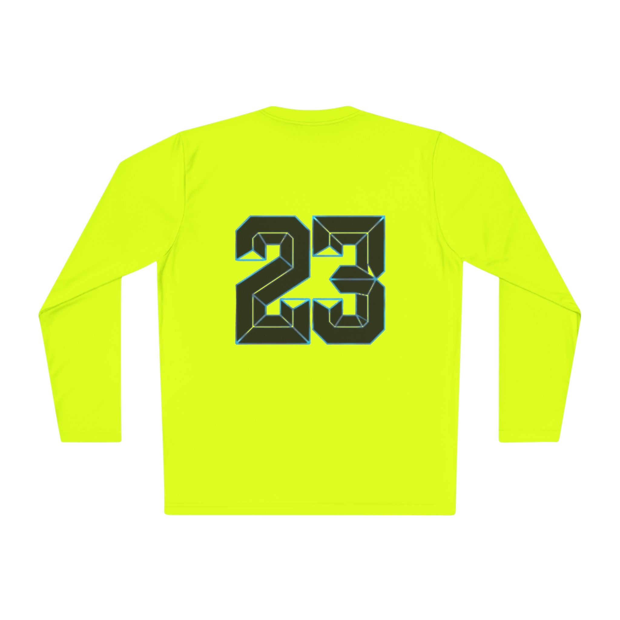 23 Geometric Number Long Sleeve Tee