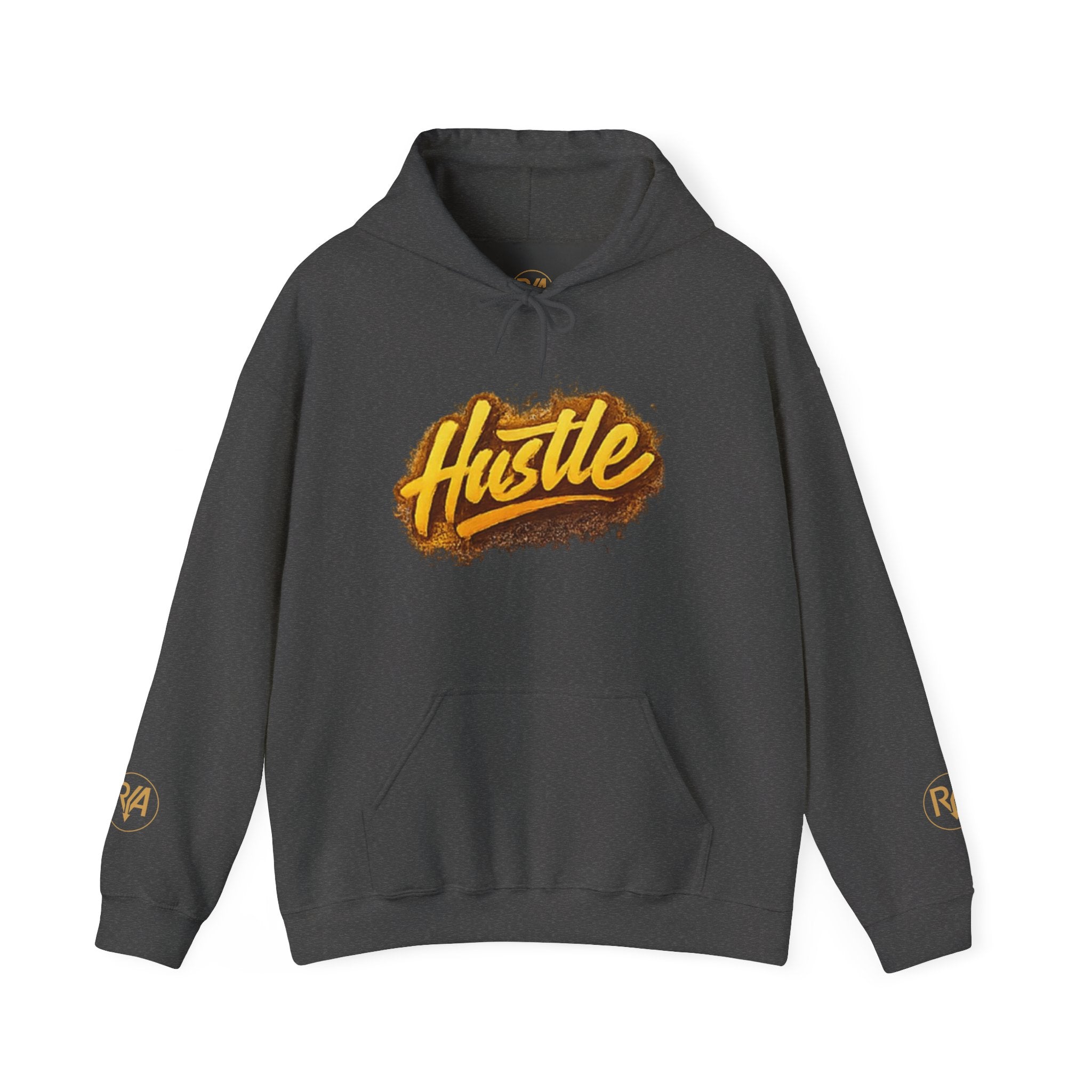 Hustle Graphic Hoodie — Motivational Streetwear Pullover