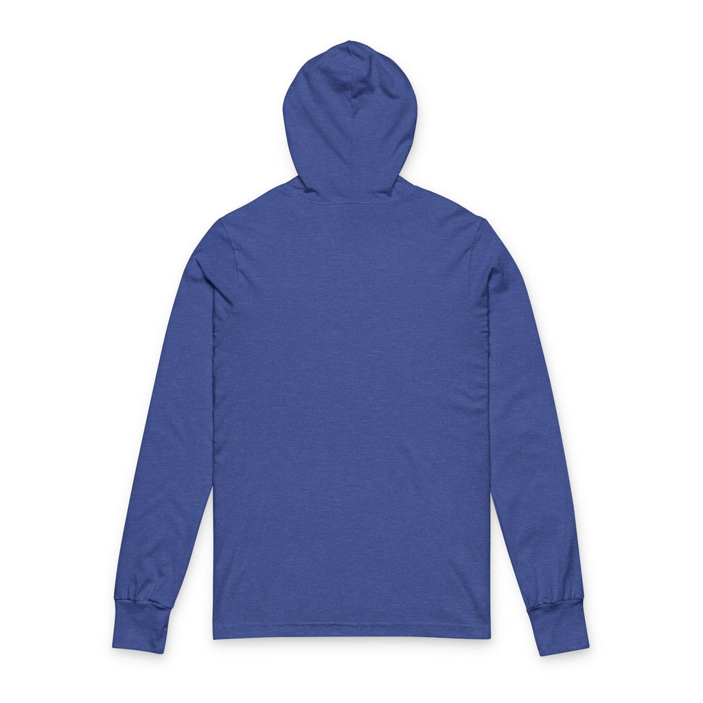 RVVAWEAR Hooded Long Sleeve Tee — Minimal Logo Lightweight Hoodie Tee
