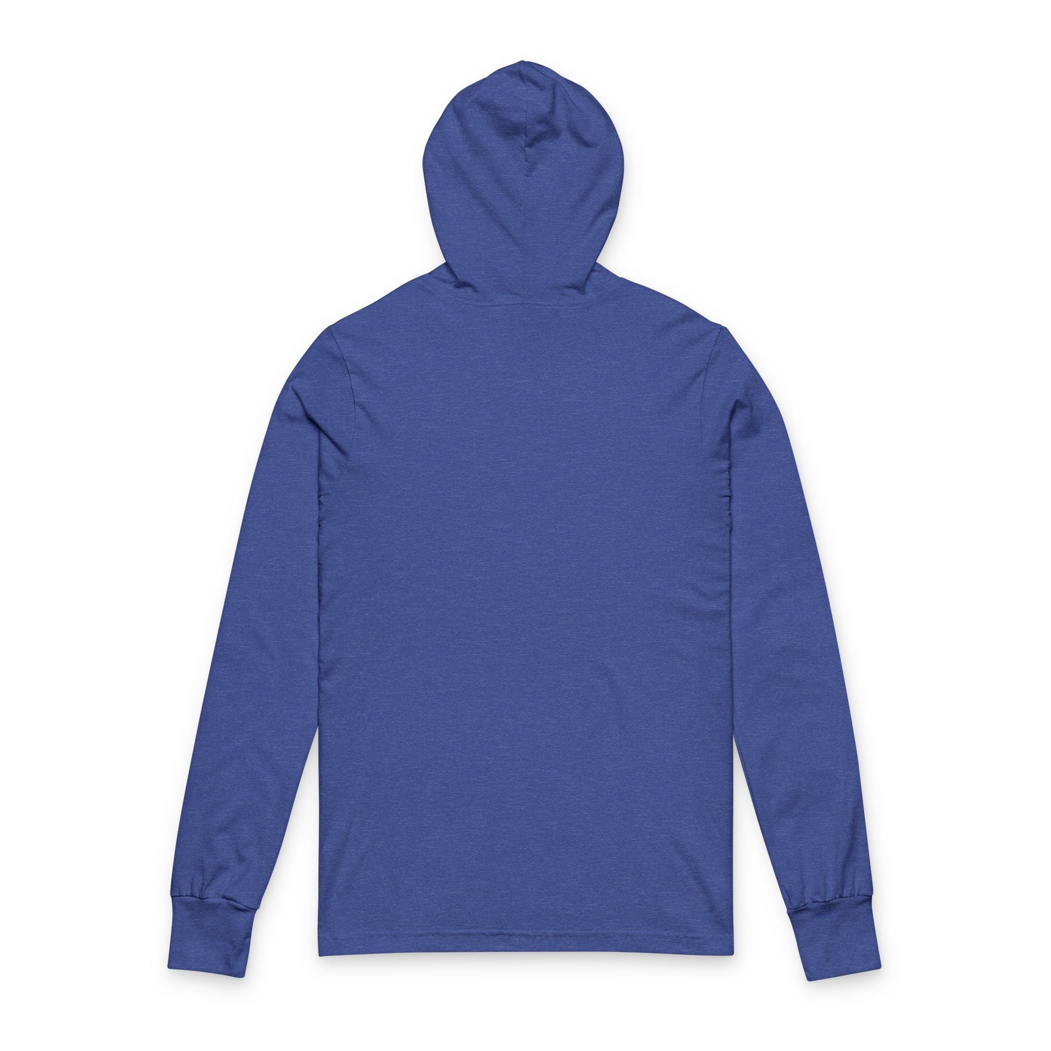 RVVAWEAR Hooded Long Sleeve Tee — Minimal Logo Lightweight Hoodie Tee