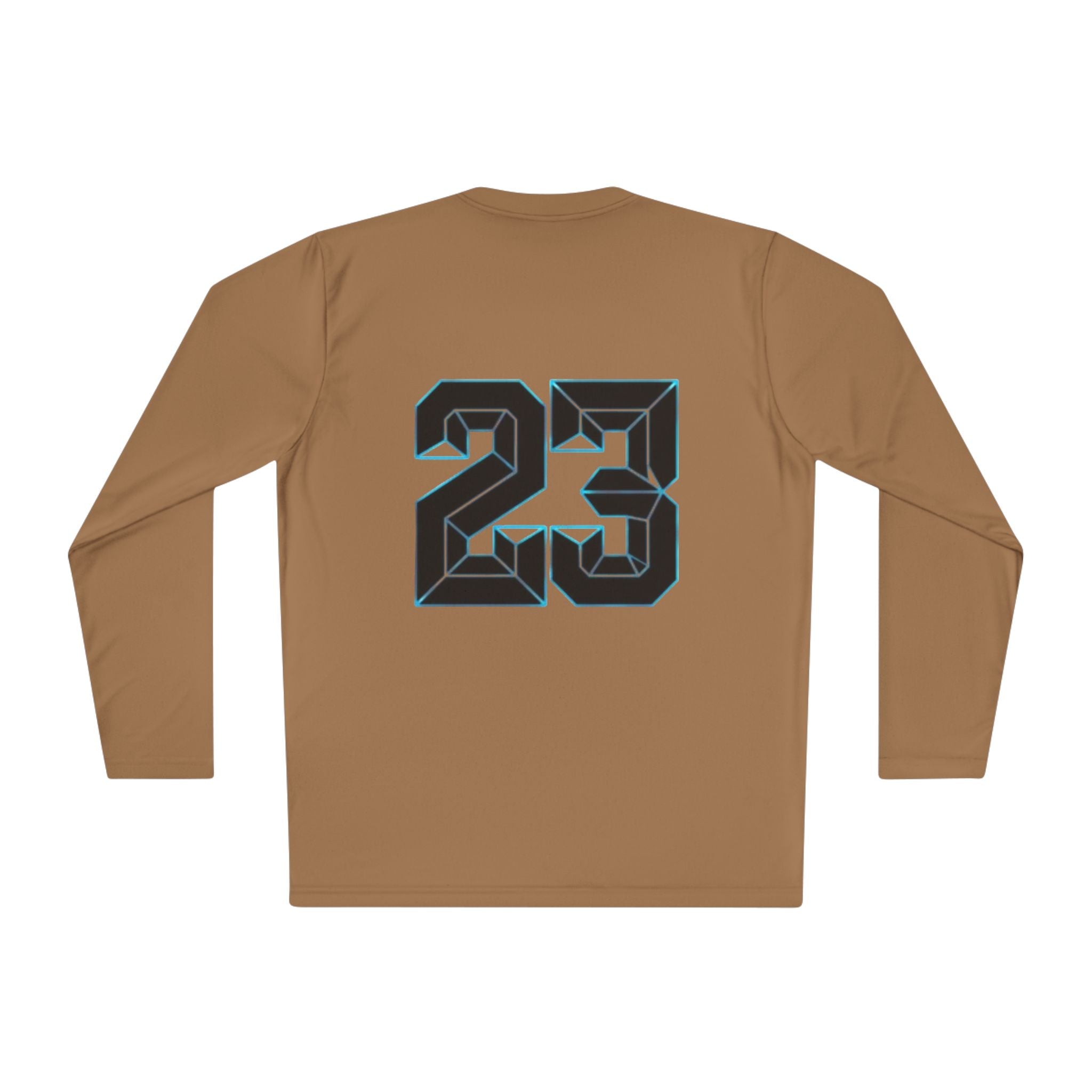 23 Geometric Number Long Sleeve Tee