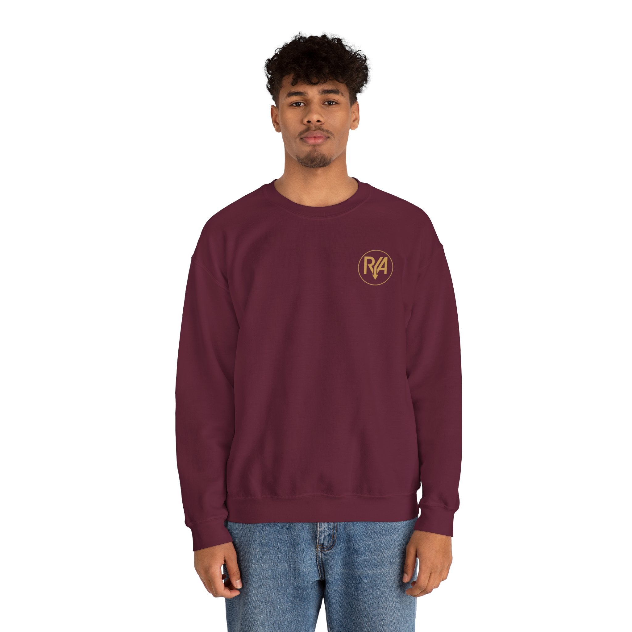 Minimalist R/A Monogram Crewneck Sweatshirt