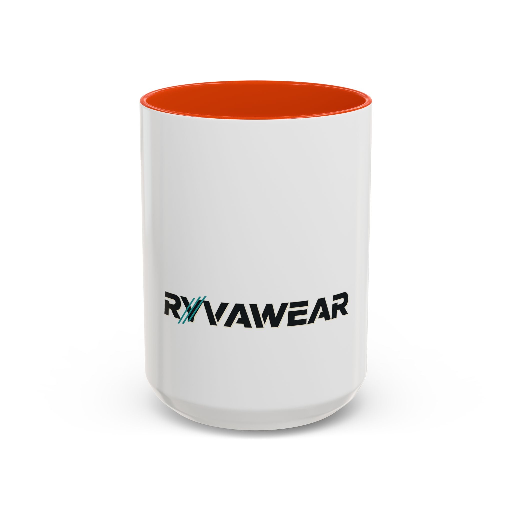 RyvaWear Logo Coffee Mug (11oz & 15oz) - Branded Ceramic Mug with Black Handle & Interior