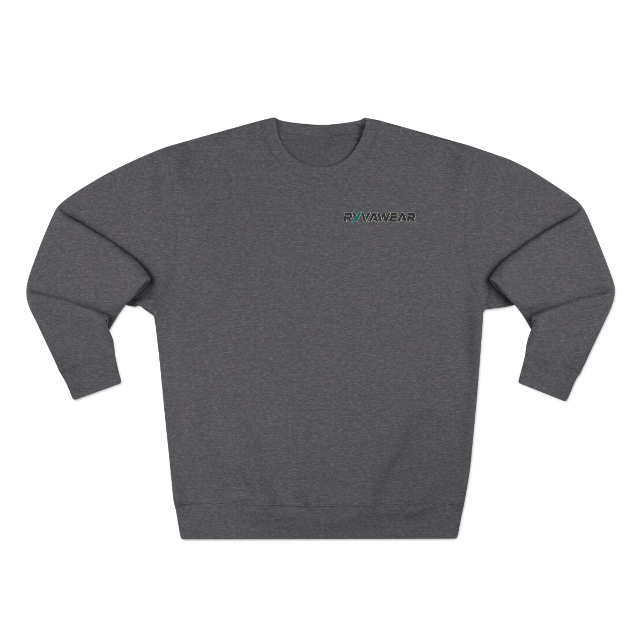 Minimalist 'RYVAWEAR' Crewneck Sweatshirt