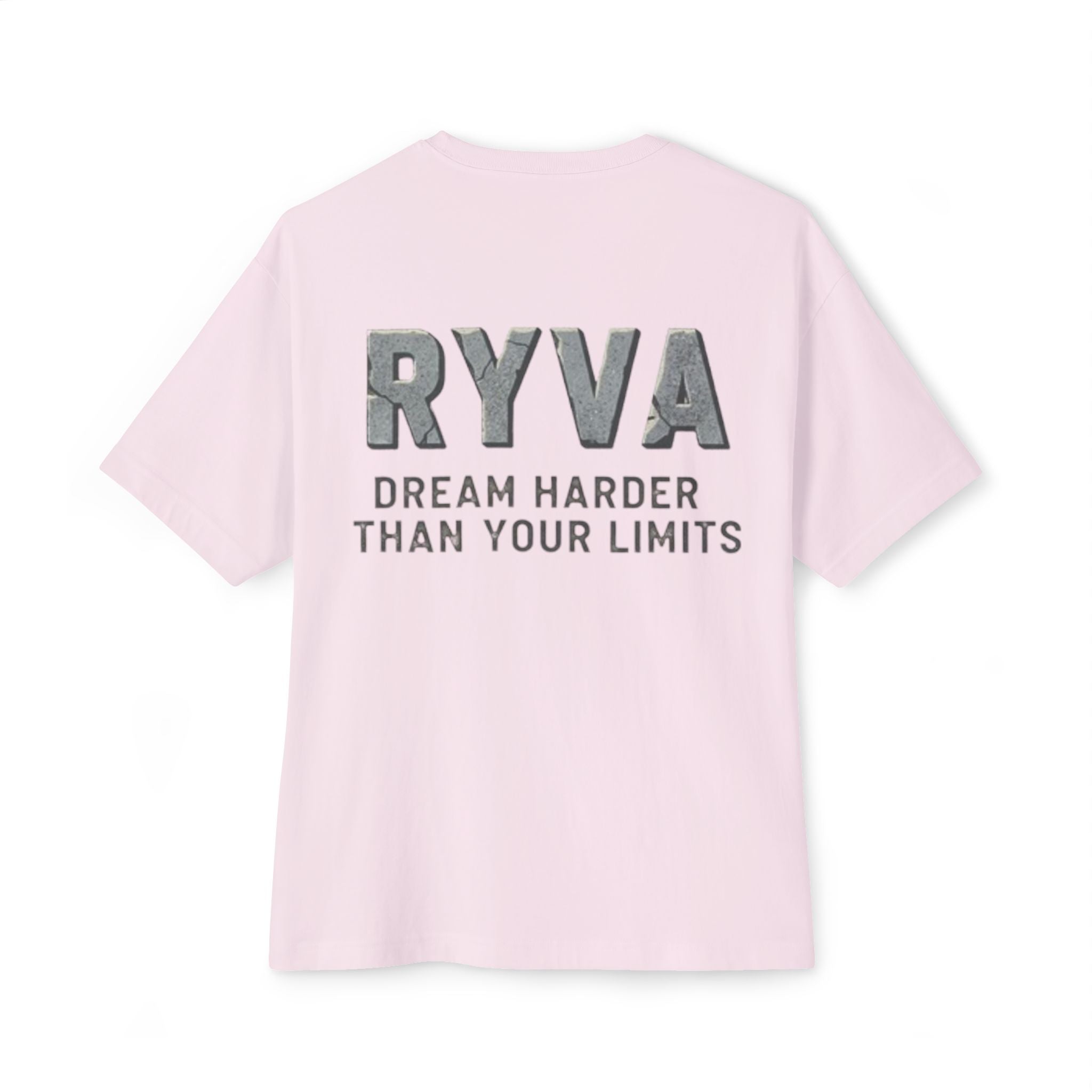 Boxy Tee — RYVA "Dream Harder Than Your Limits" Graphic