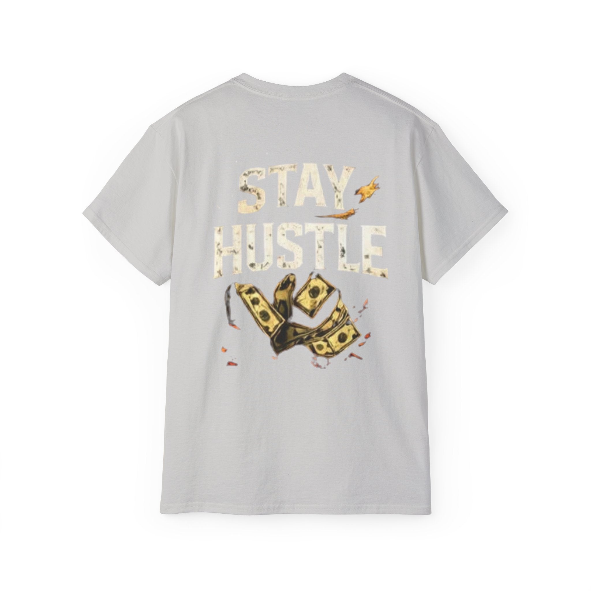 Stay Hustle Money Stack Tee — Motivational Streetwear T‑Shirt