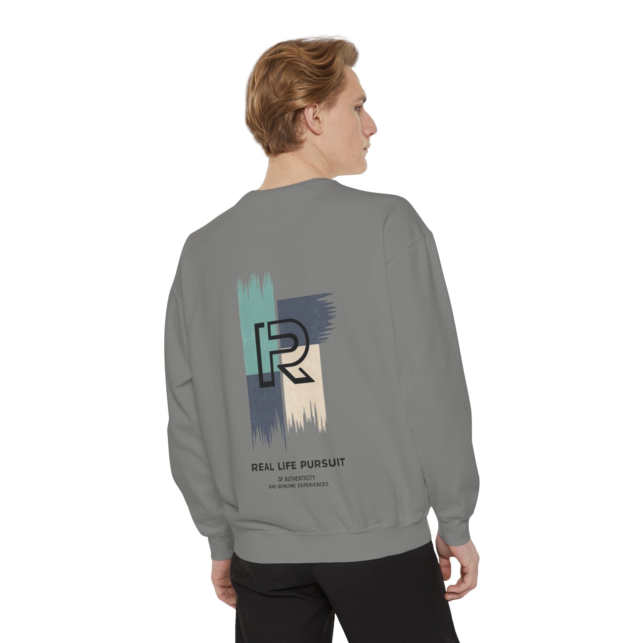Real Life Pursuit Brushstroke Sweatshirt
