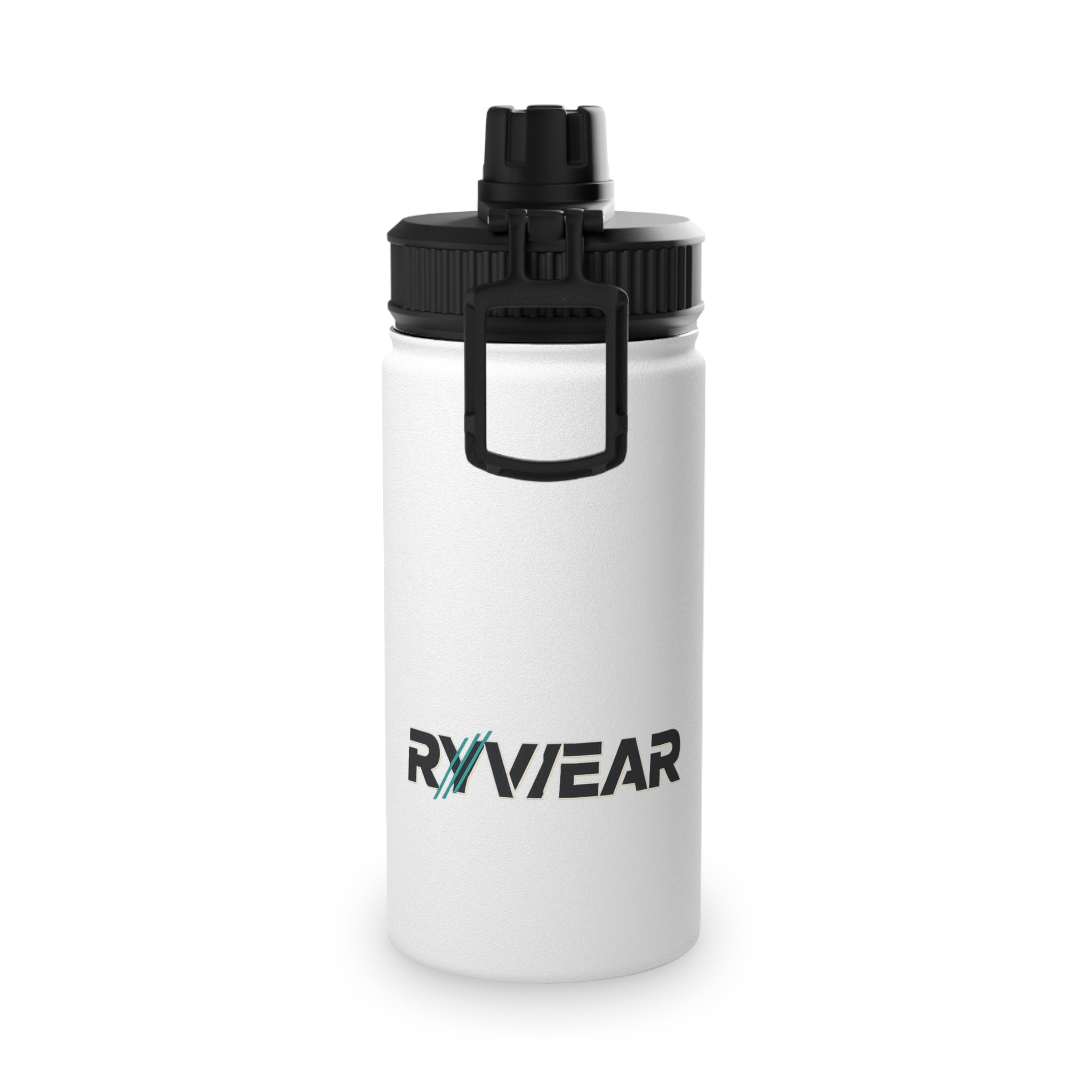RYVWEAR Stainless Steel Sports Water Bottle — Leakproof Sports Lid, Durable Gym & Outdoor Bottle