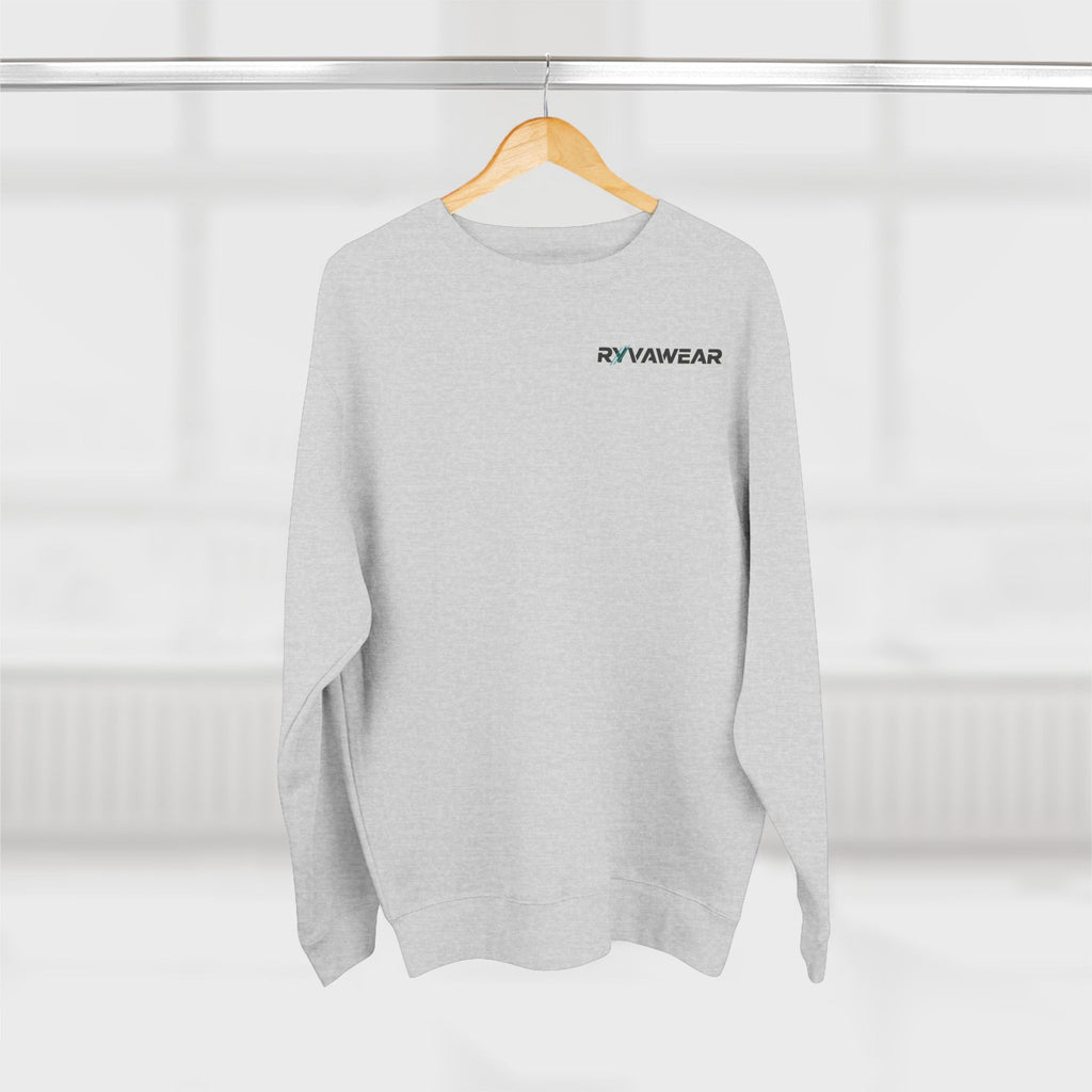 Minimalist 'RYVAWEAR' Crewneck Sweatshirt