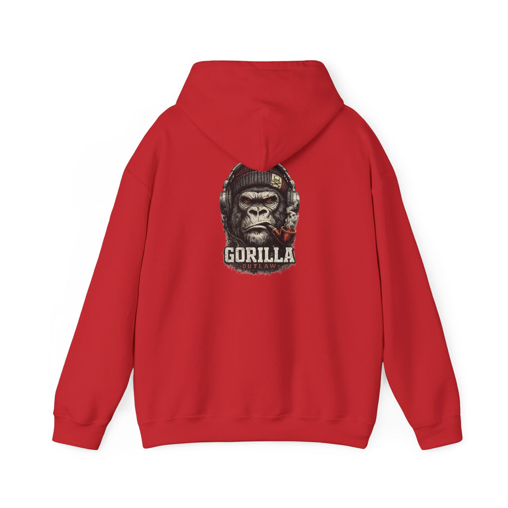 Gorilla Graphic Hoodie — Bold Ape Portrait Sweatshirt