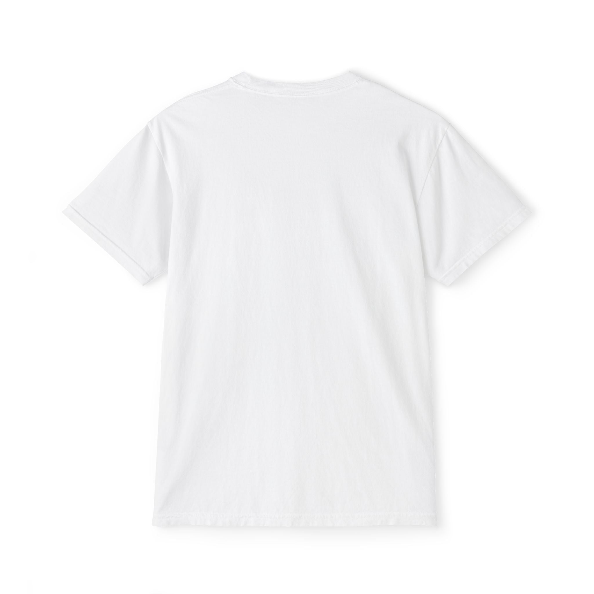 Minimal Pocket T‑Shirt — Subtle Text Chest Pocket Tee