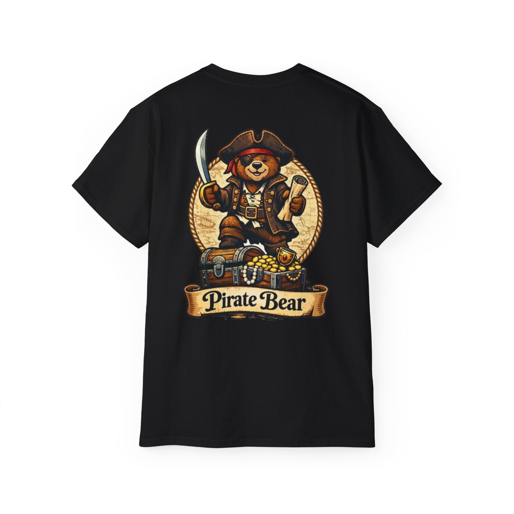 Pirate Bear T-Shirt — Cute Pirate Bear Graphic Tee