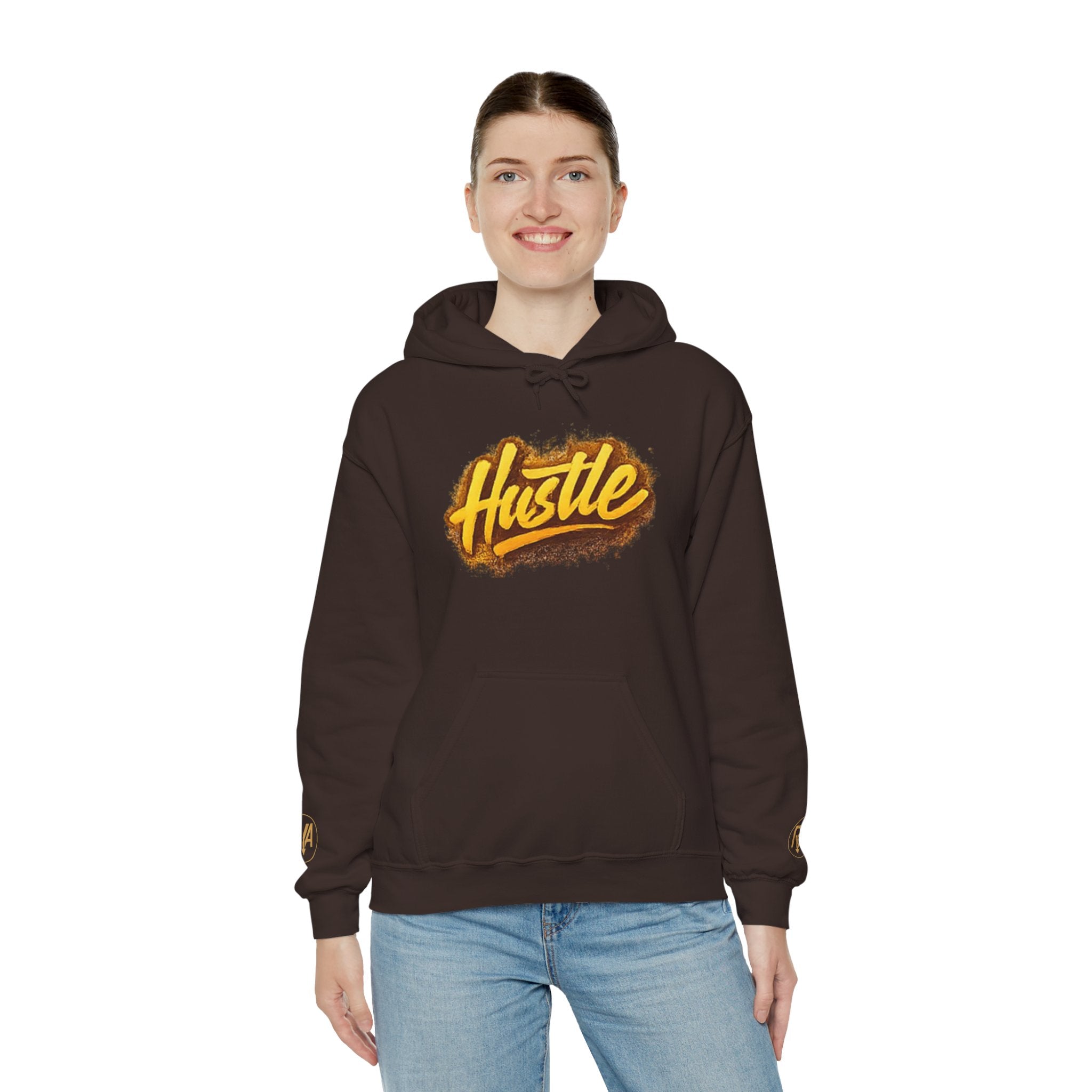 Hustle Graphic Hoodie — Motivational Streetwear Pullover
