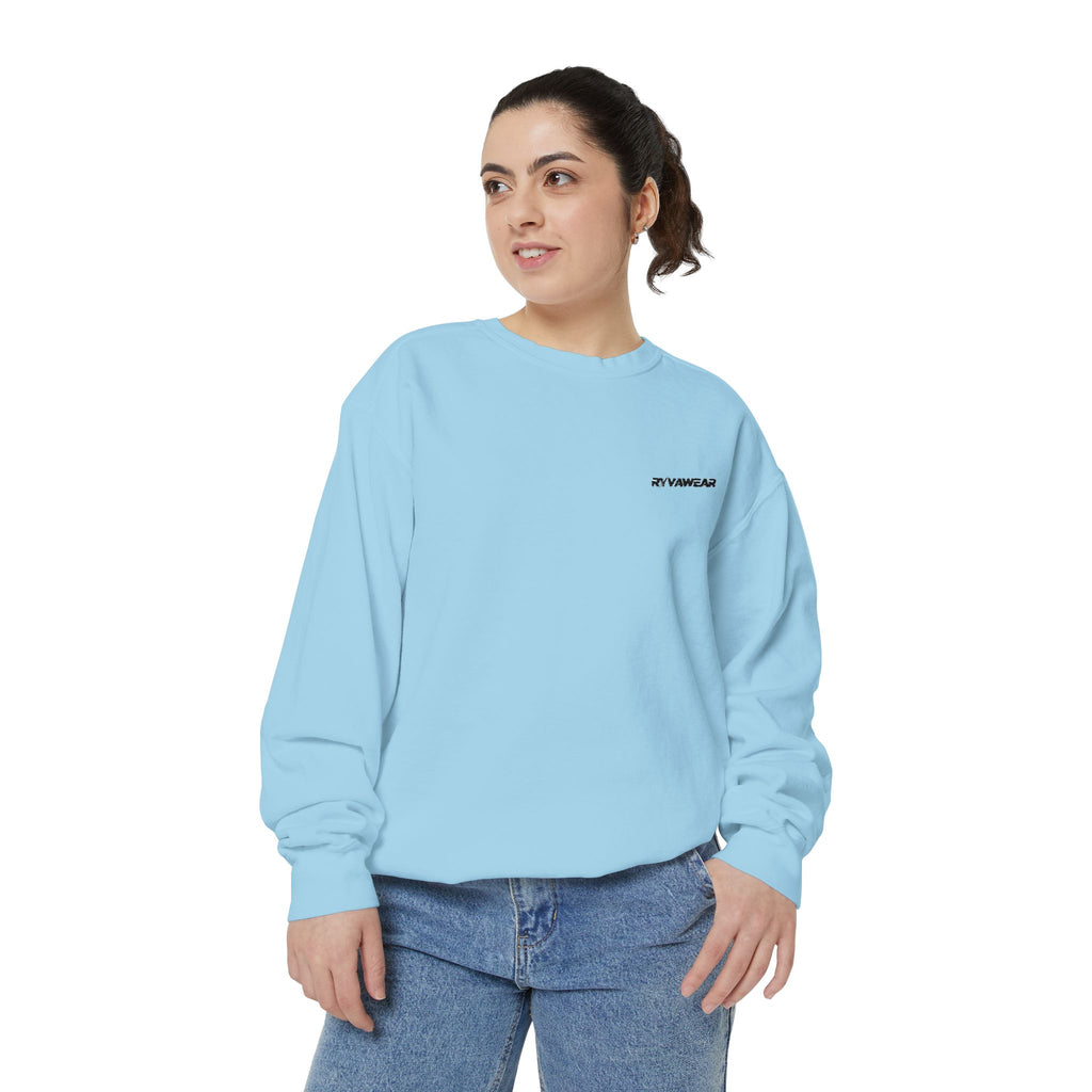Minimalist Sweatshirt with Tiny Chest Graphic