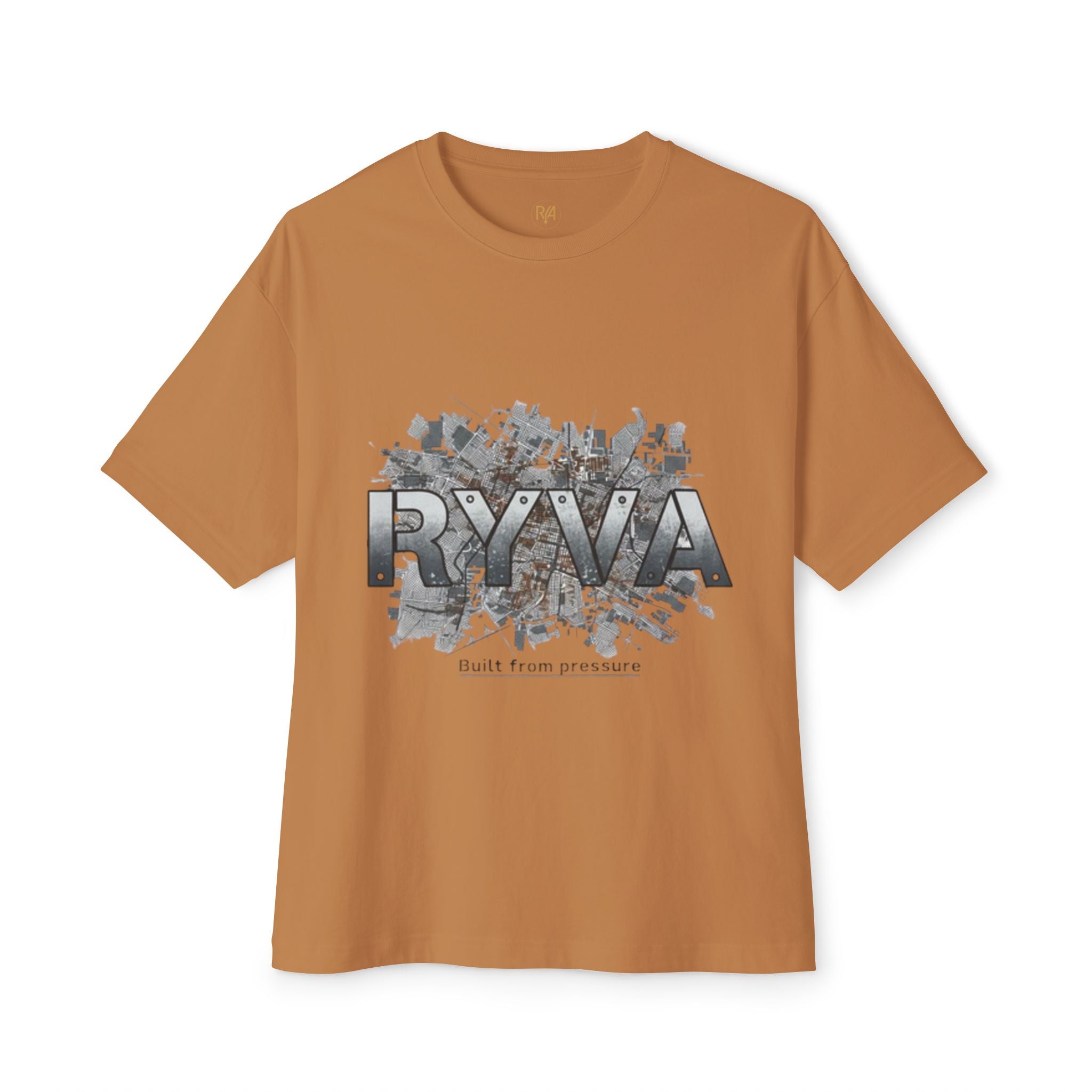 RYVA Graphic Tee — Urban Monochrome Logo Shirt