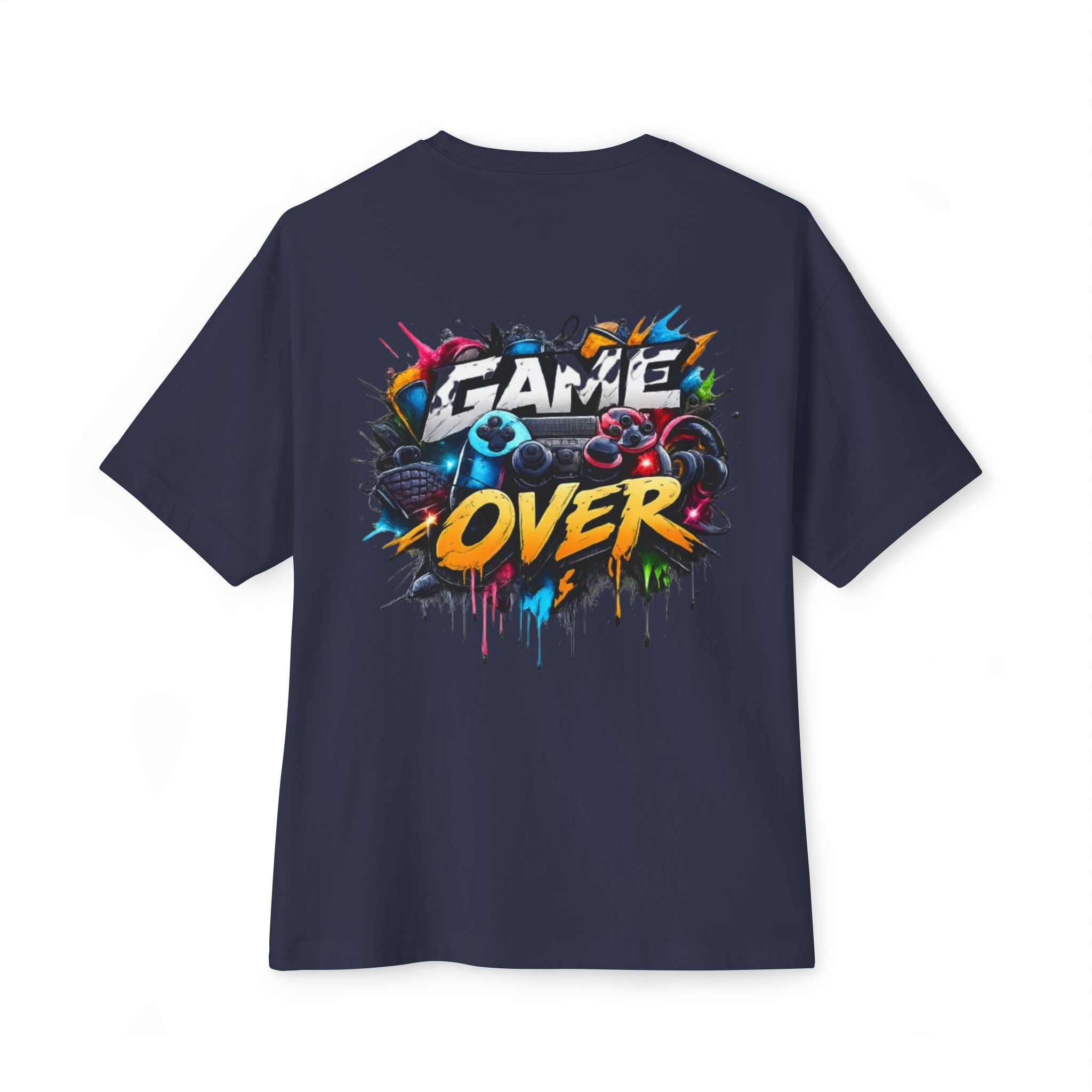 Game Over Graphic Tee — Gamer Retro Streetwear T‑Shirt