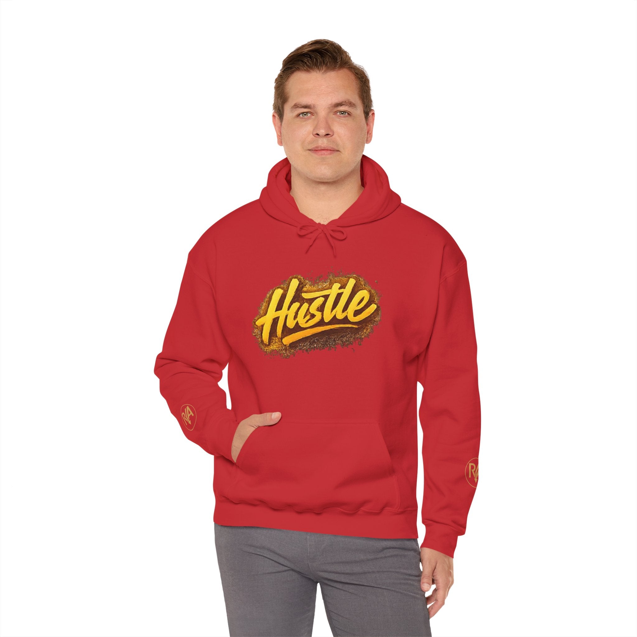 Hustle Graphic Hoodie — Motivational Streetwear Pullover
