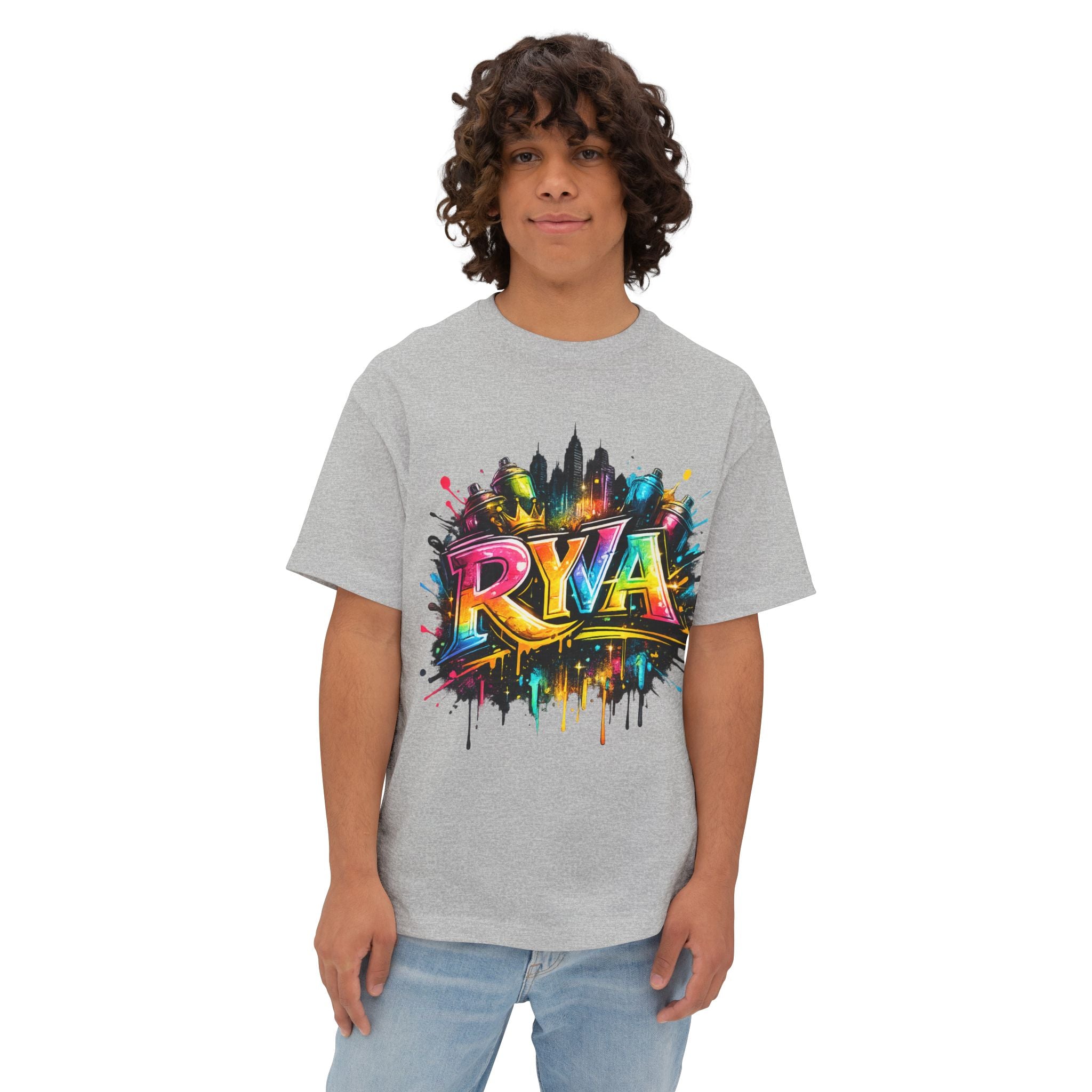 RVA Graffiti Skyline Tee — Richmond Street Art Graphic T-Shirt
