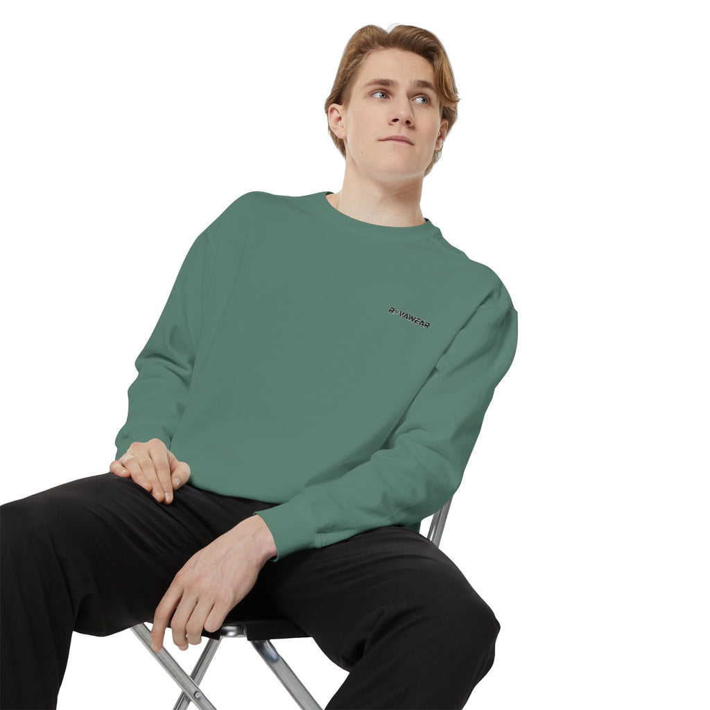 Minimalist Sweatshirt with Tiny Chest Graphic