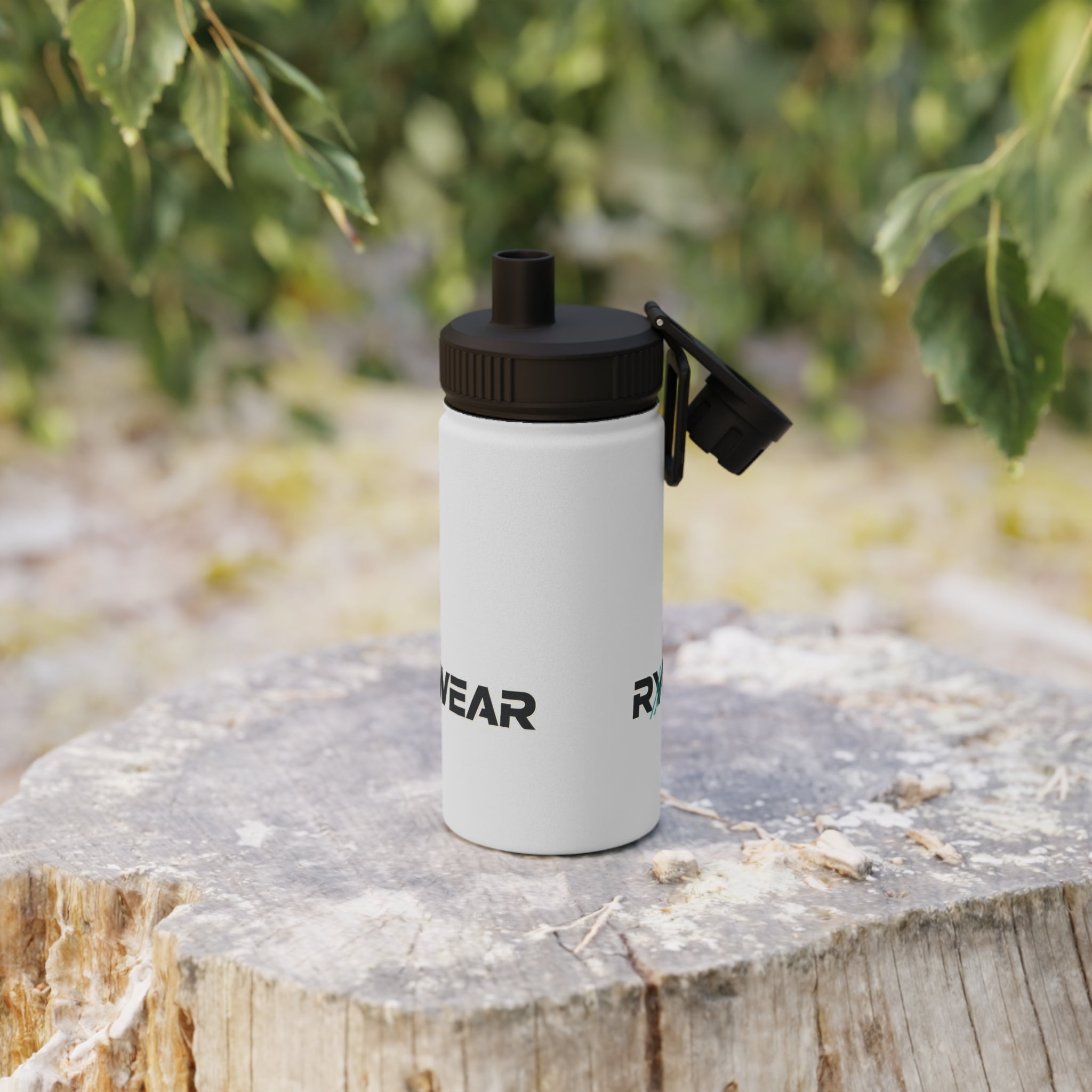 RYVWEAR Stainless Steel Sports Water Bottle — Leakproof Sports Lid, Durable Gym & Outdoor Bottle