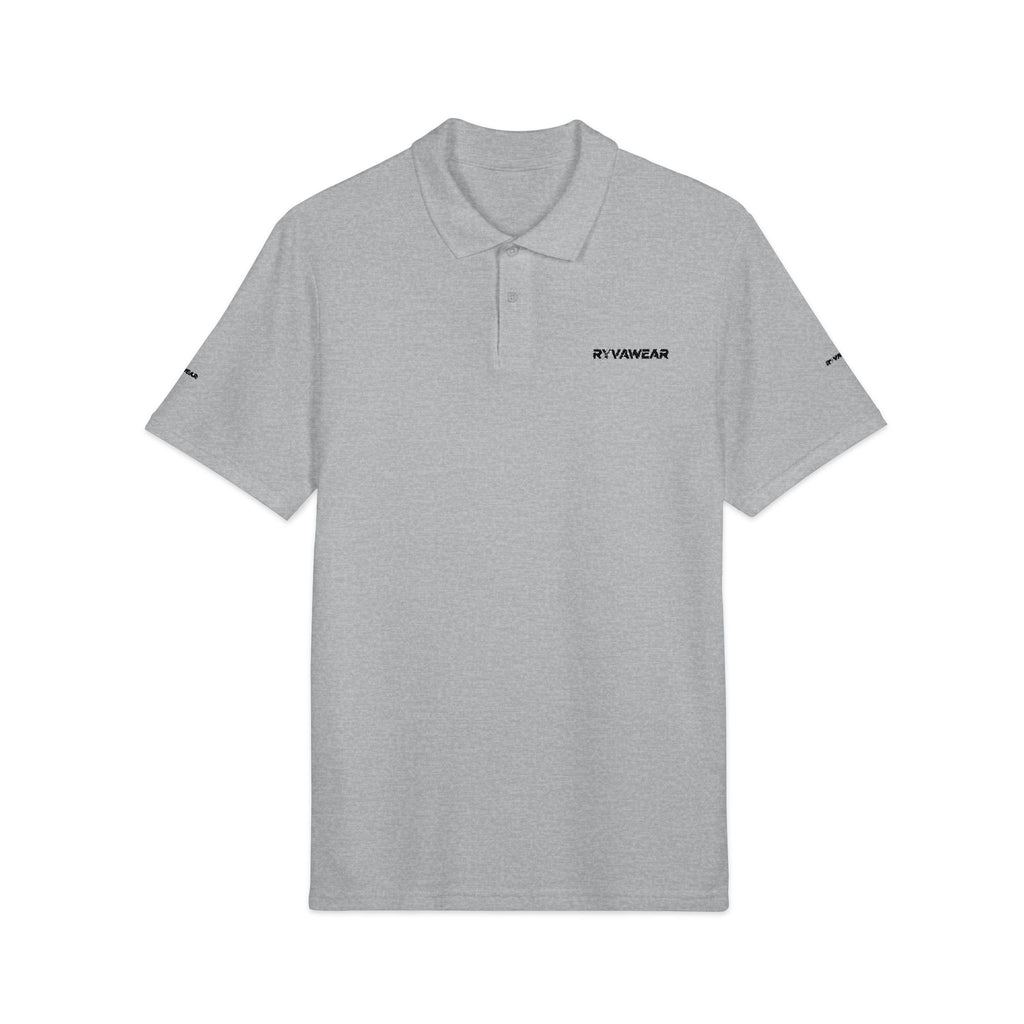 Embroidered Classic Polo Shirt — Minimal Chest & Back Logo