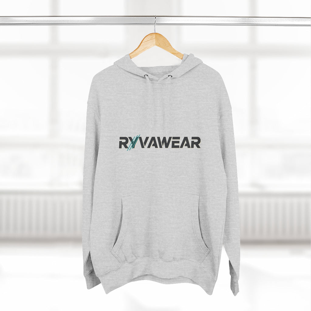RYVAWEAR Logo Hoodie — Minimal Branded Fleece Pullover