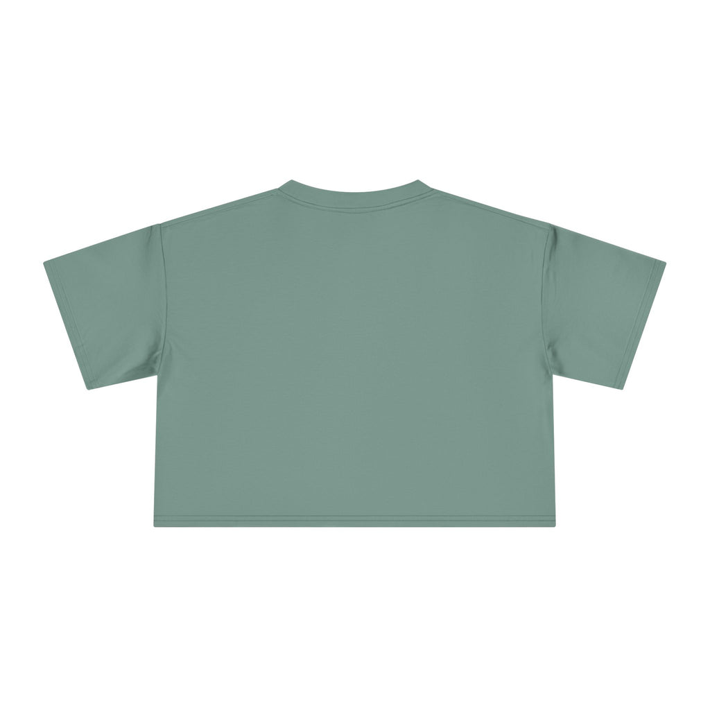 Women's Crop Tee – Minimal 'RYYAWEAR' Logo Crop Top