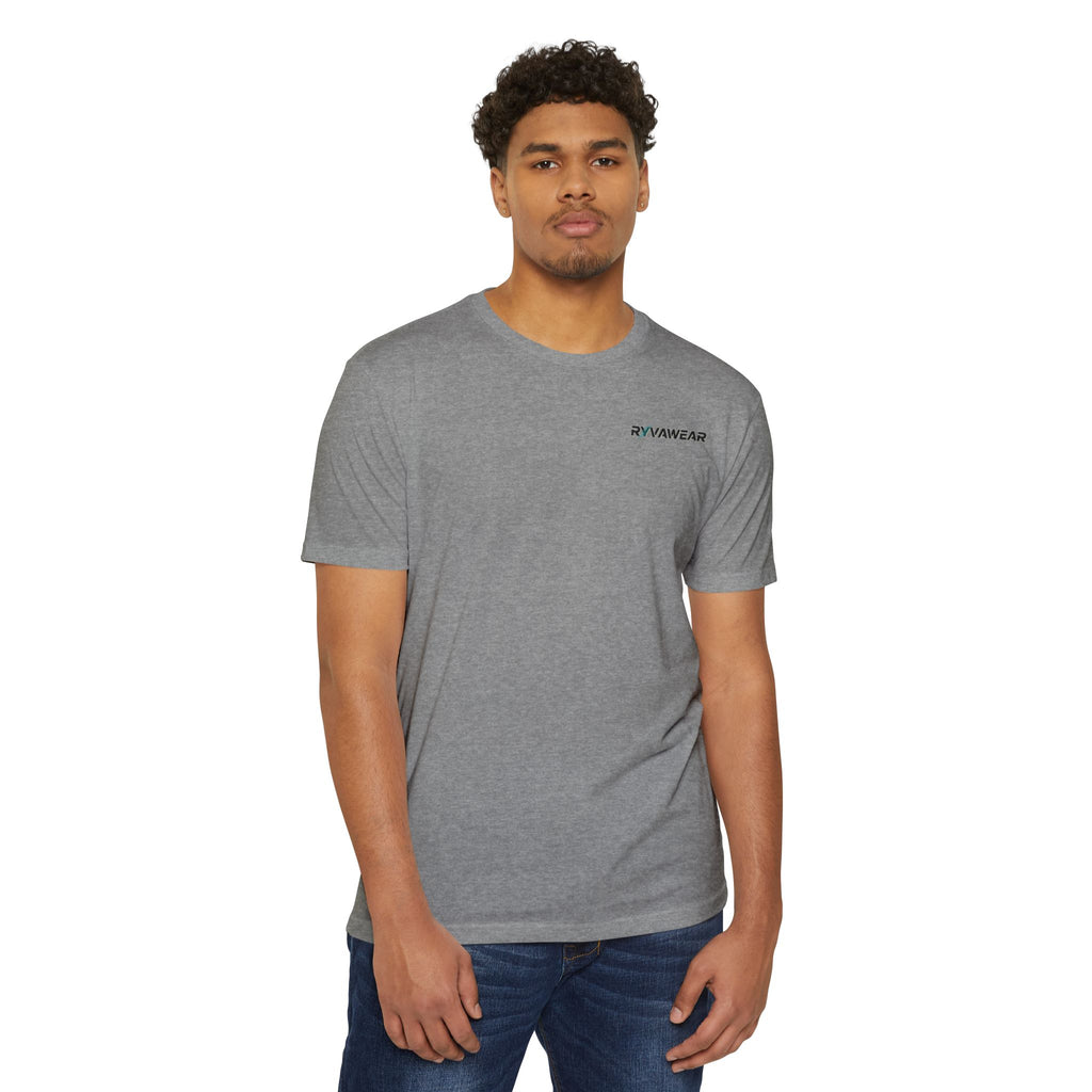 Minimal 'RYVAWEAR' Logo T-Shirt — Casual Unisex Tee