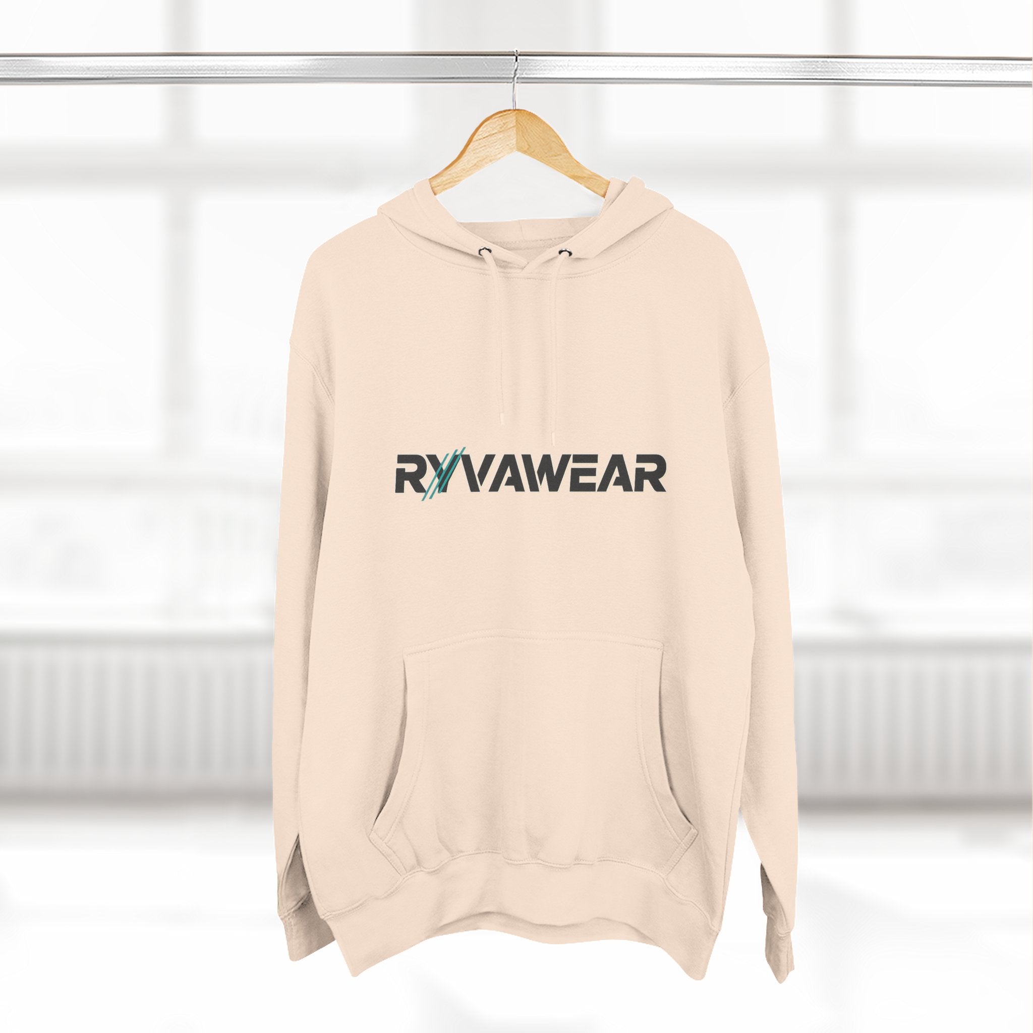 RYVAWEAR Logo Hoodie — Minimal Branded Fleece Pullover