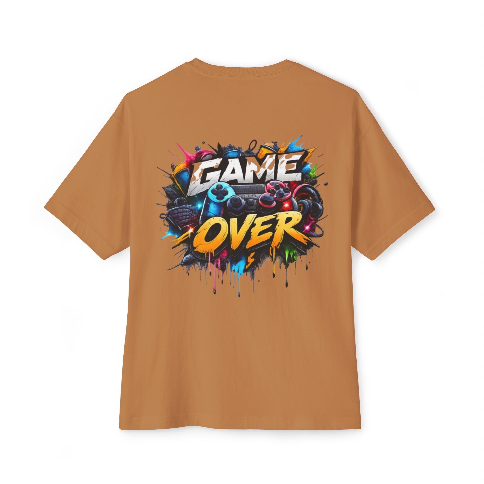 Game Over Graphic Tee — Gamer Retro Streetwear T‑Shirt