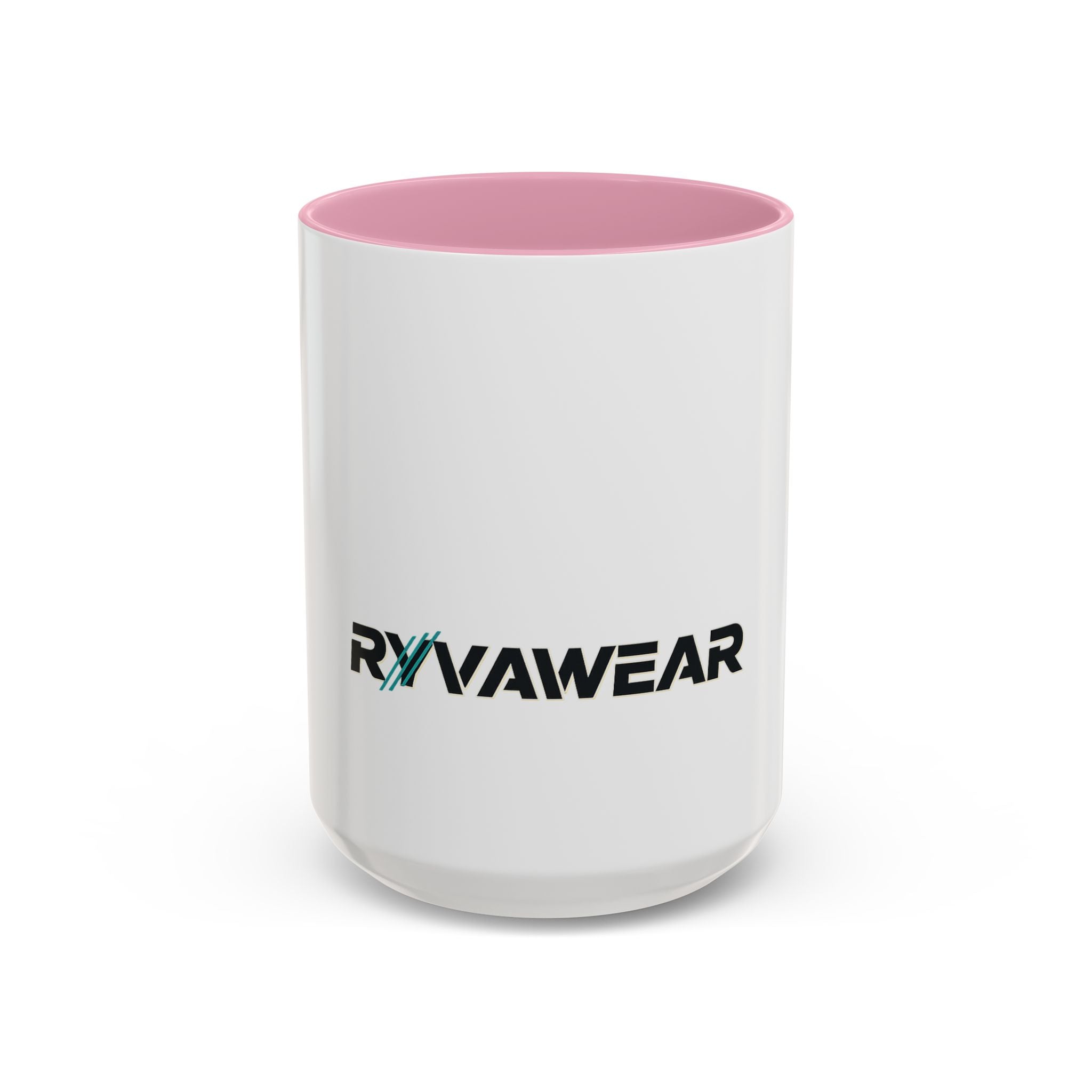 RyvaWear Logo Coffee Mug (11oz & 15oz) - Branded Ceramic Mug with Black Handle & Interior